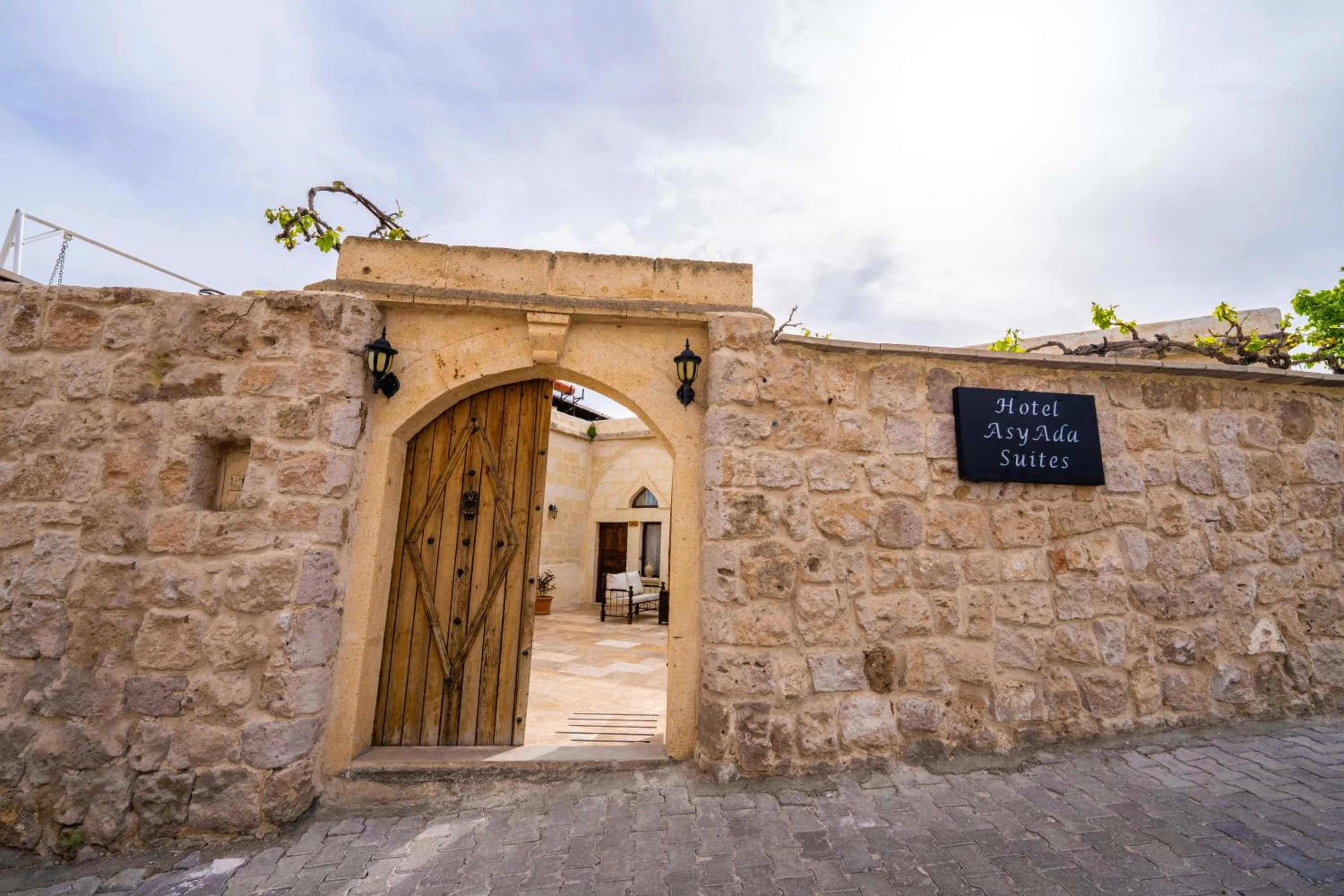 Property building in Asyada Suites Hotel