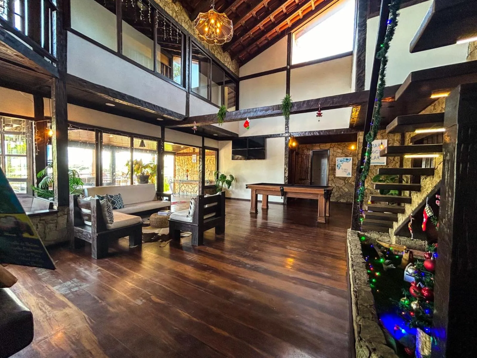 Living room in Pousada Solar de Búzios