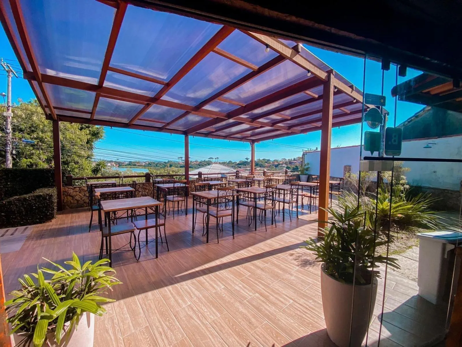 Patio in Pousada Solar de Búzios