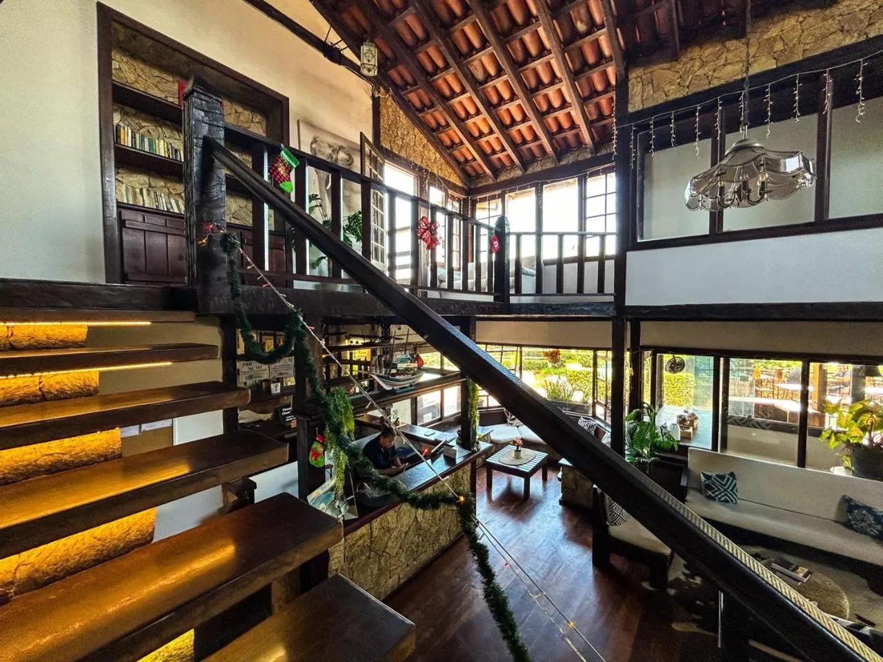 Lobby or reception in Pousada Solar de Búzios