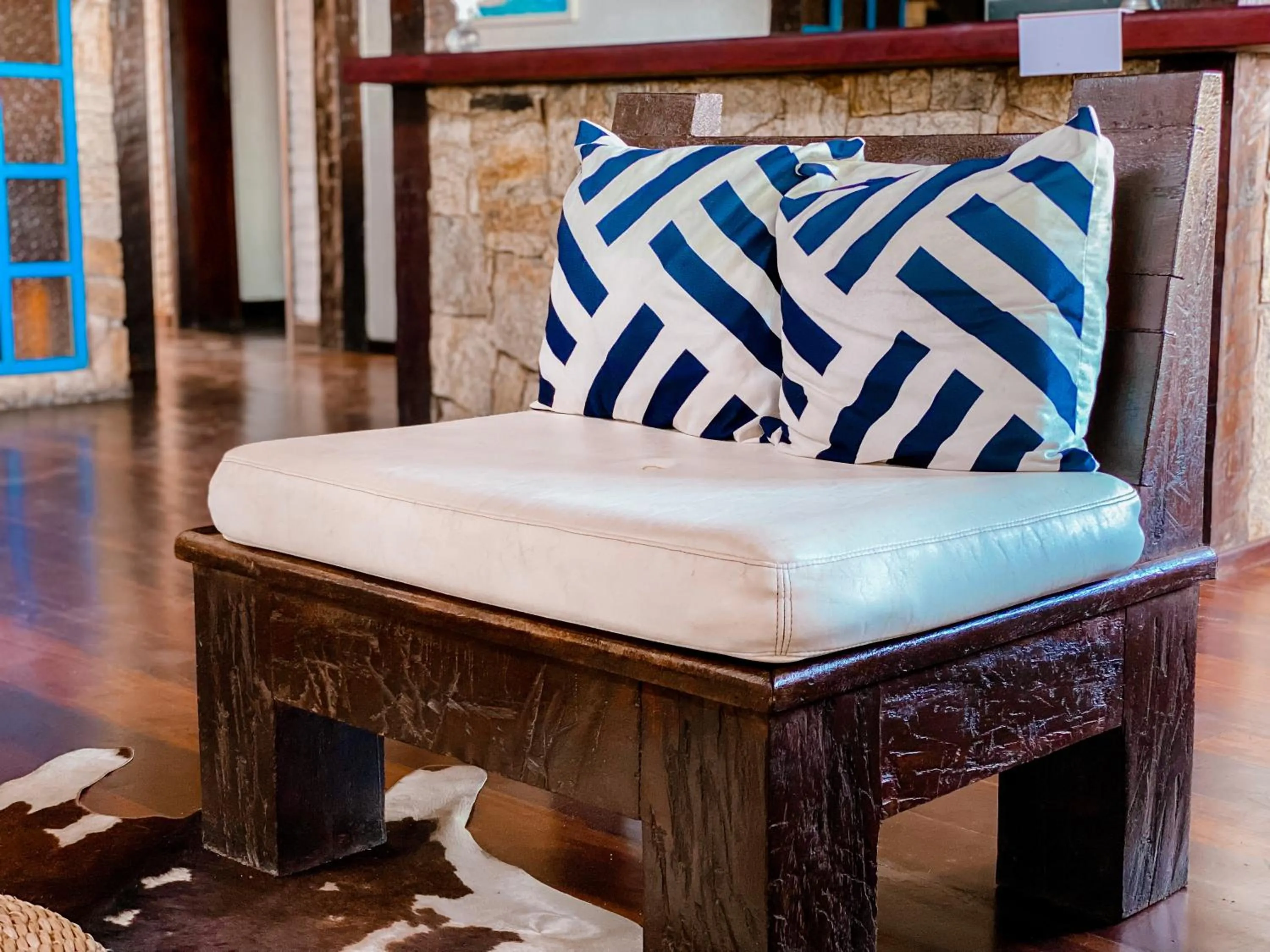 Living room in Pousada Solar de Búzios