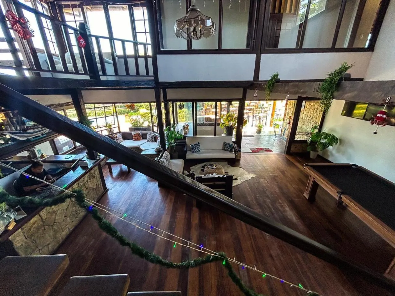 Lobby or reception in Pousada Solar de Búzios