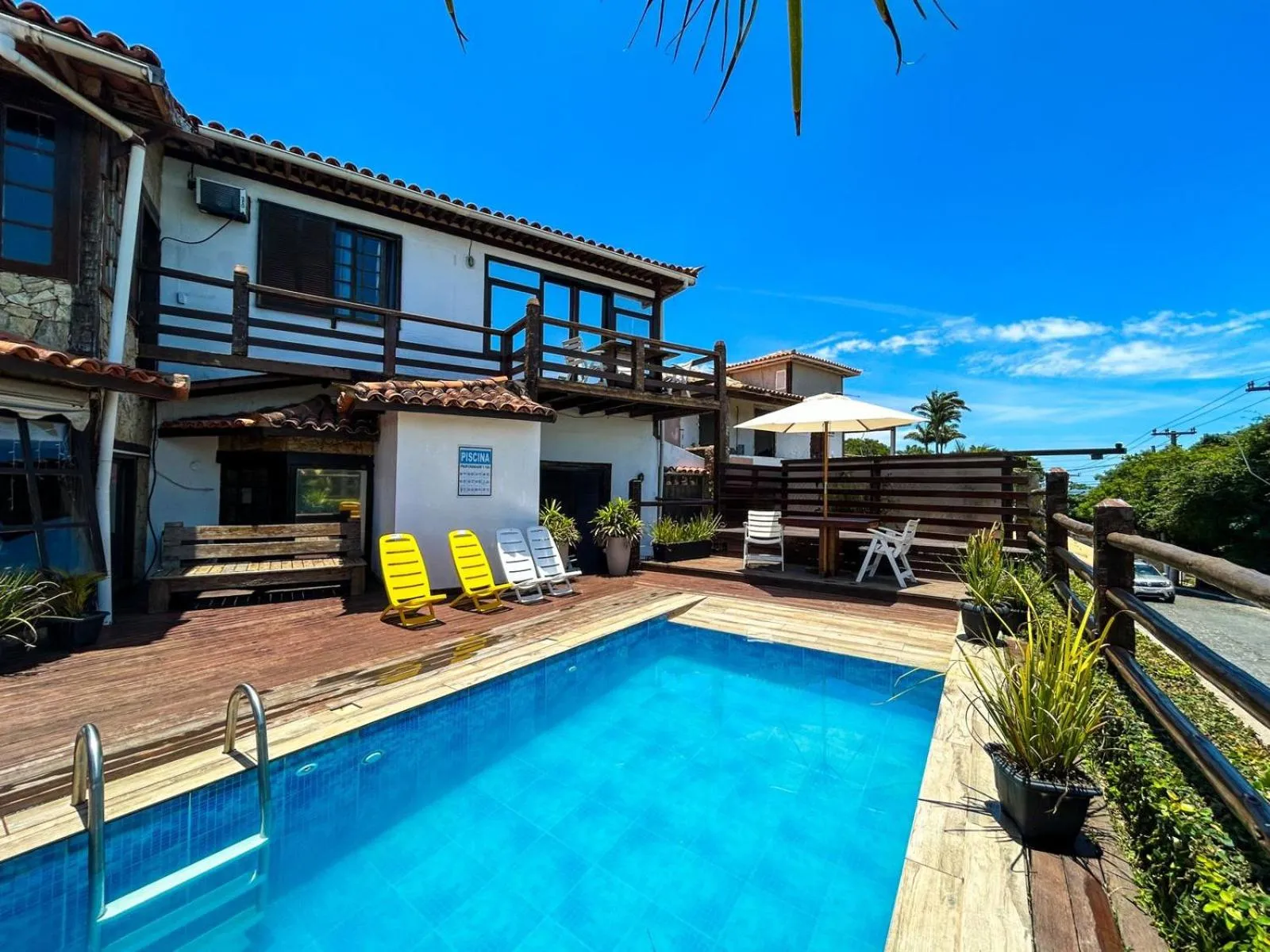 Swimming pool in Pousada Solar de Búzios