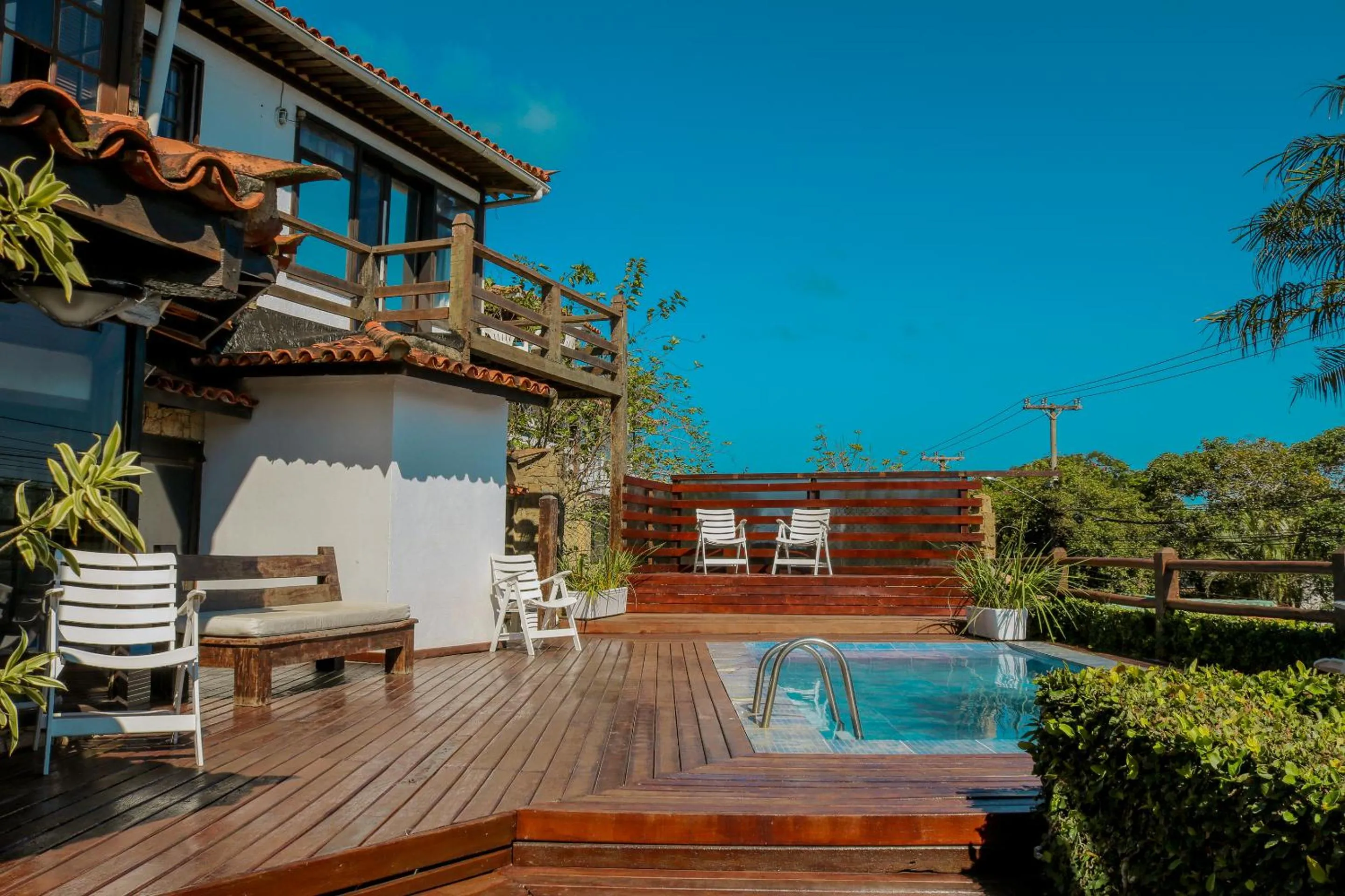 Swimming pool in Pousada Solar de Búzios