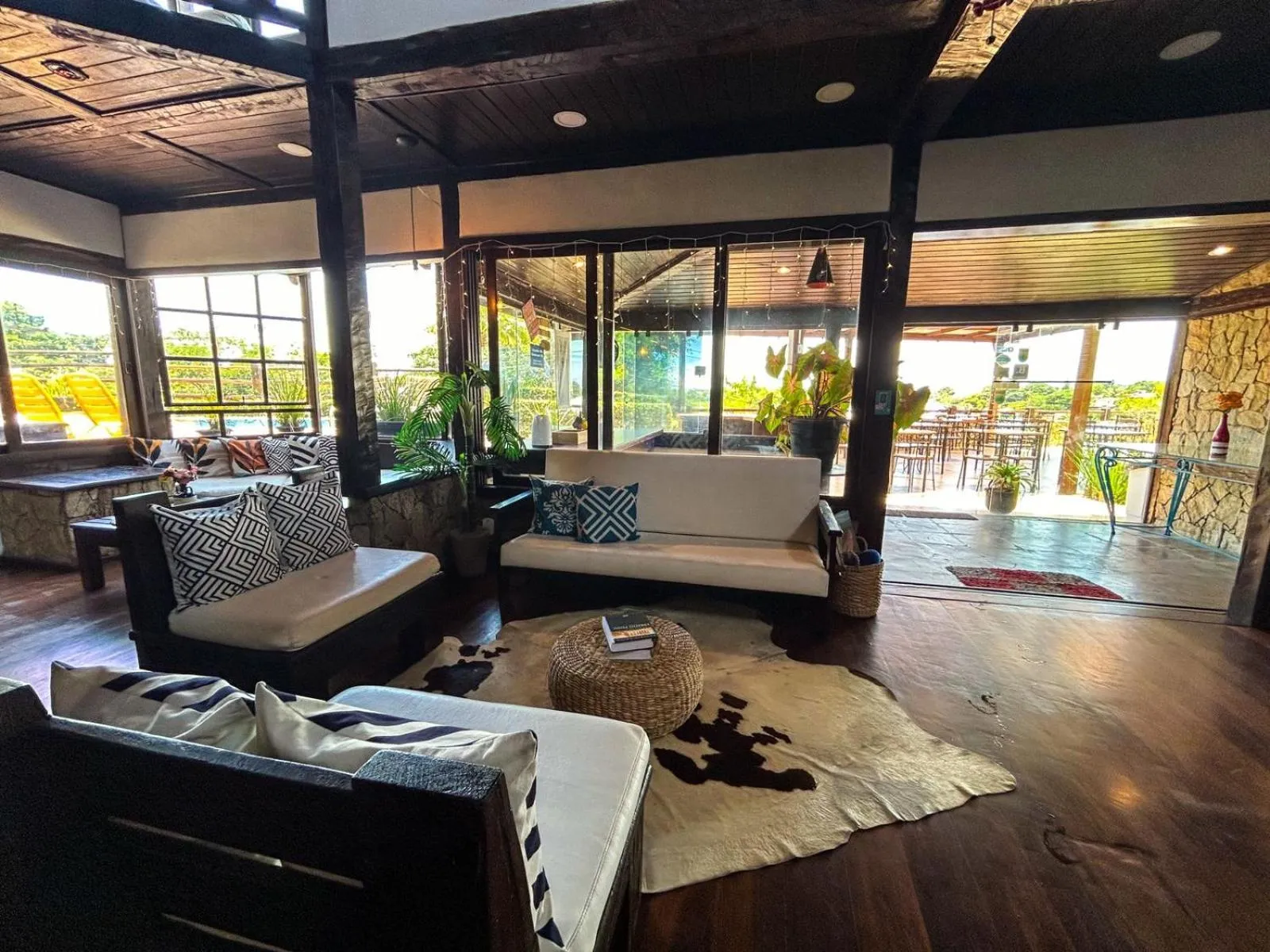 Lobby or reception in Pousada Solar de Búzios