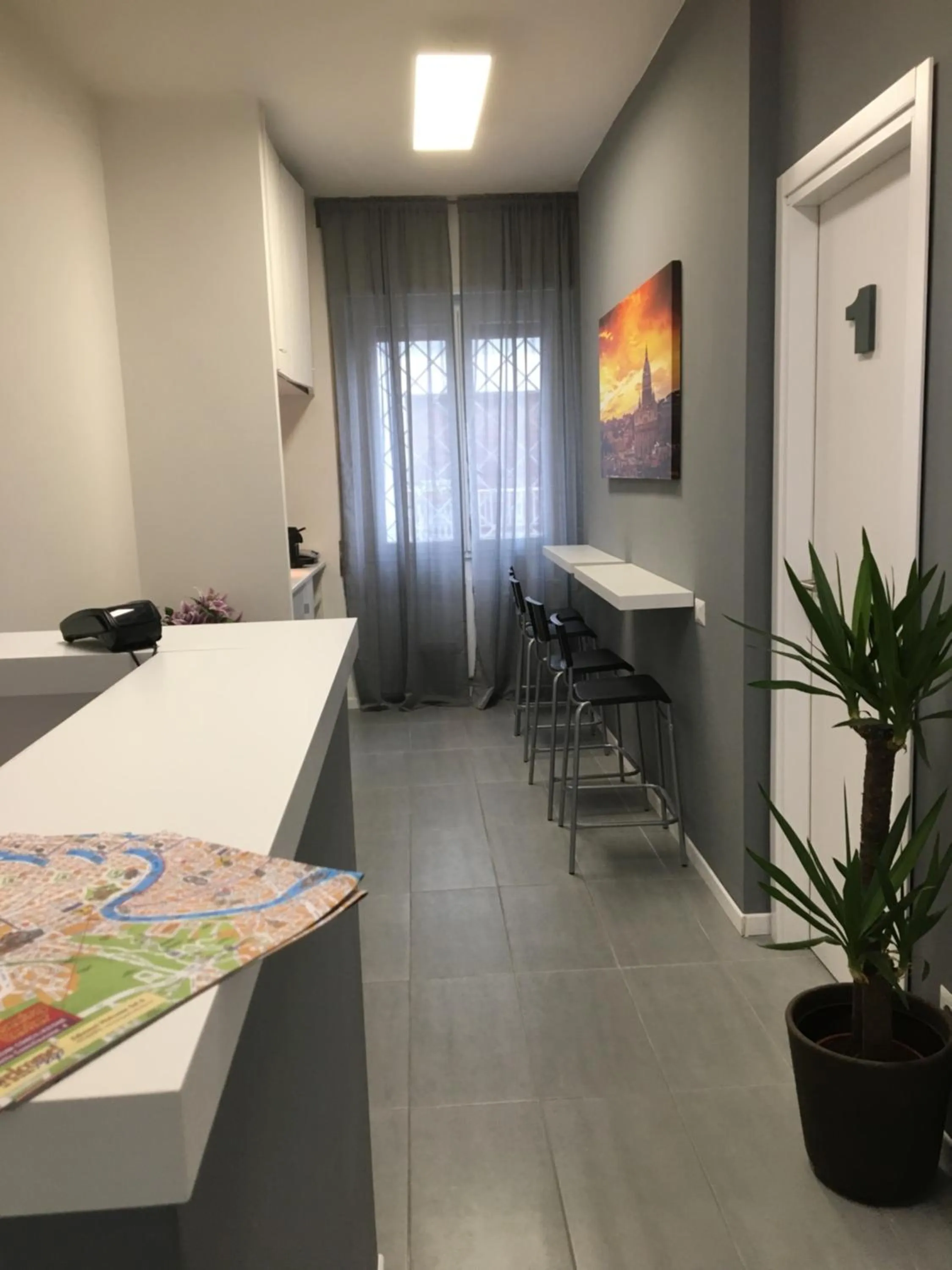 Lobby or reception in Vatican Central Suites