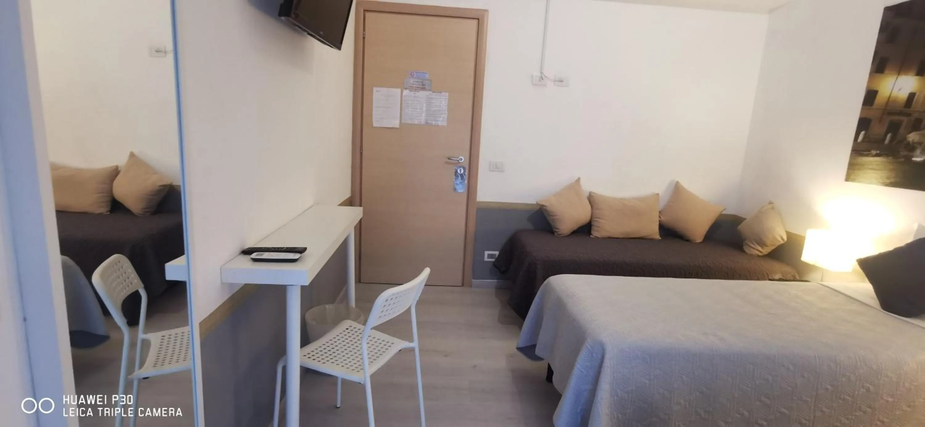 Bed in Vatican Central Suites