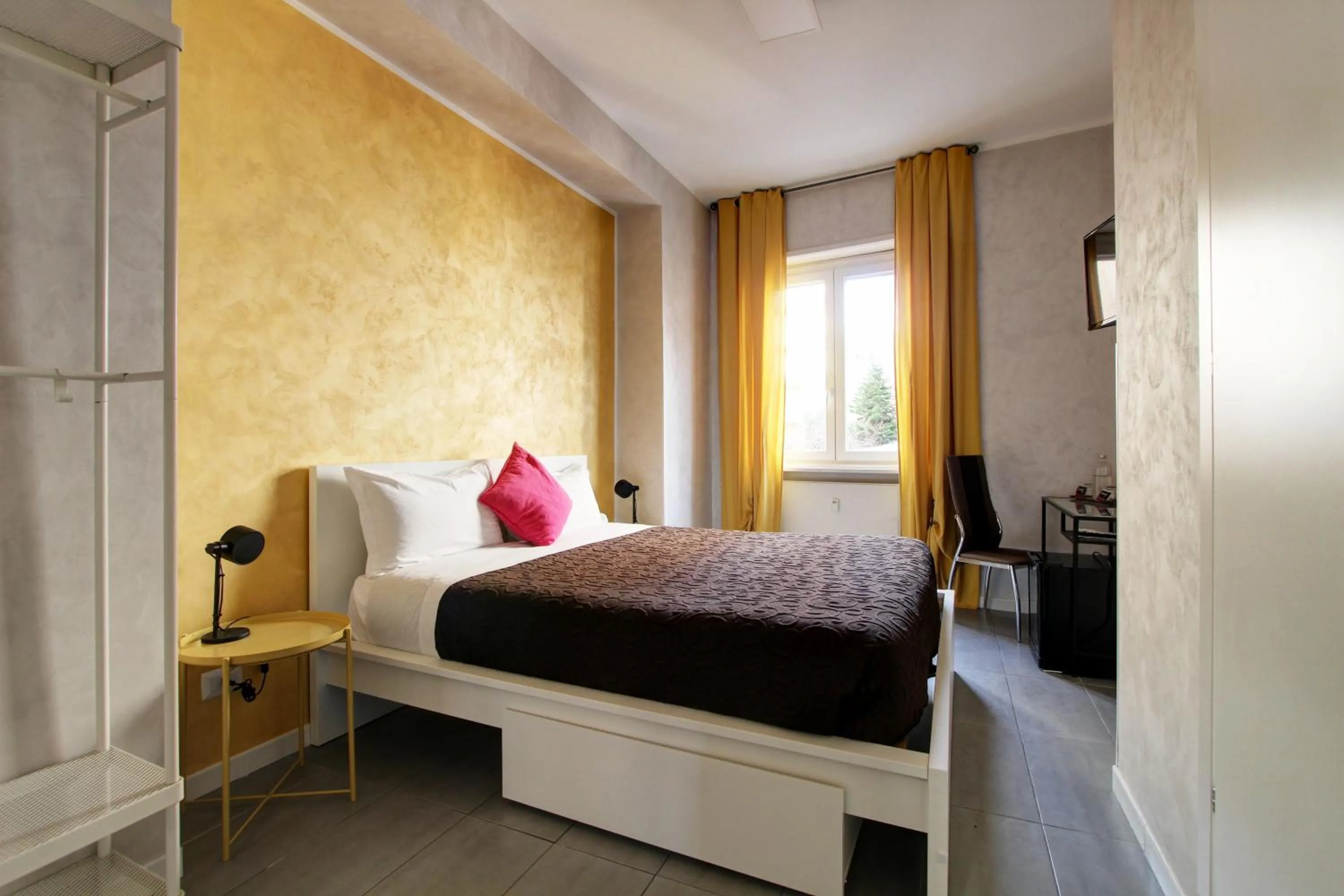 Bed in Vatican Central Suites