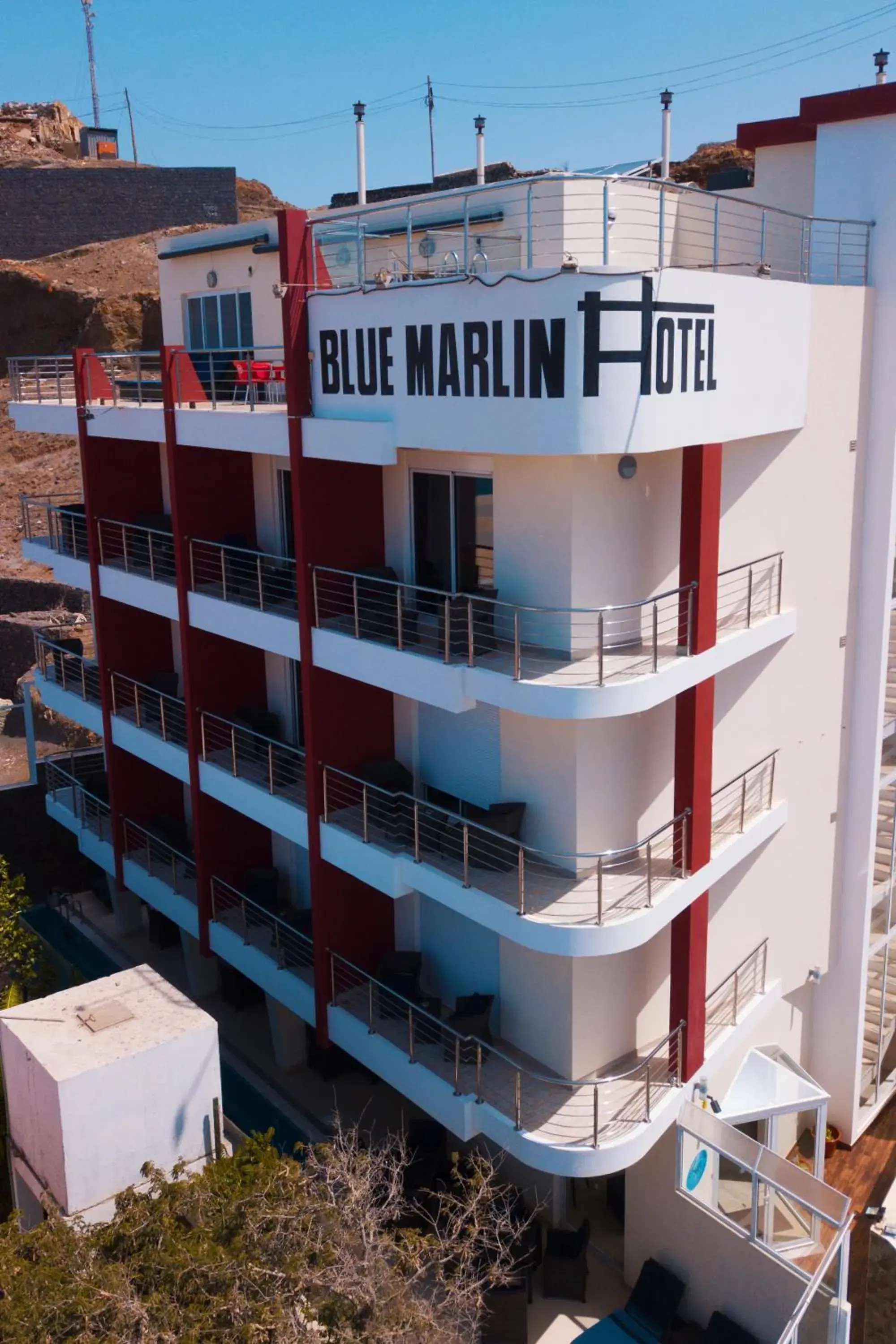 Property building in Blue Marlin Hotel Property building in Blue Marlin Hotel