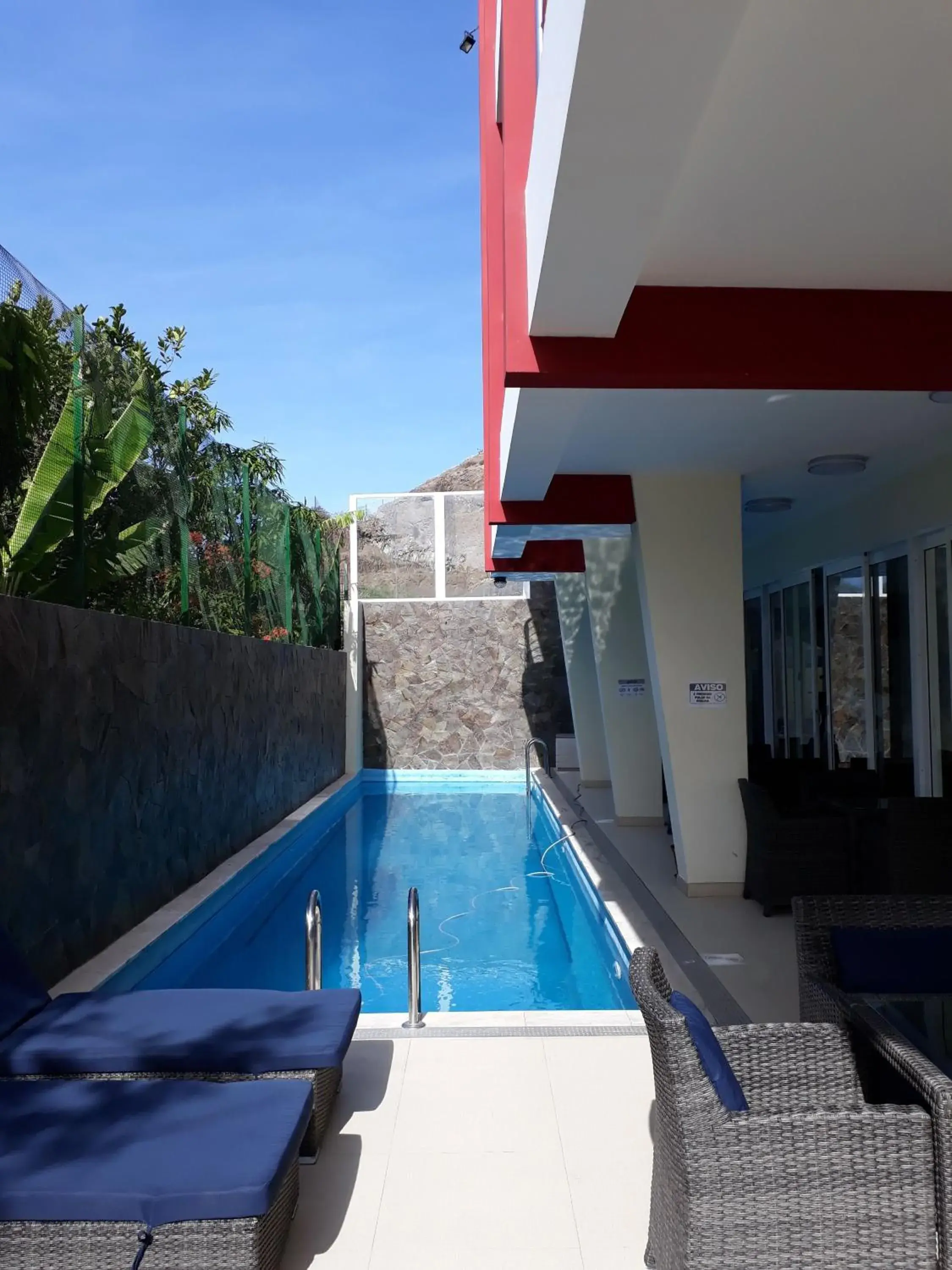 Swimming pool in Blue Marlin Hotel Swimming pool in Blue Marlin Hotel