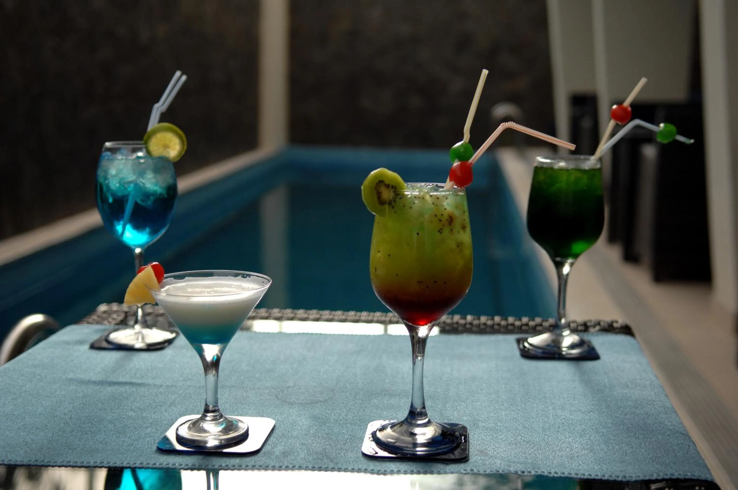 Swimming pool in Blue Marlin Hotel