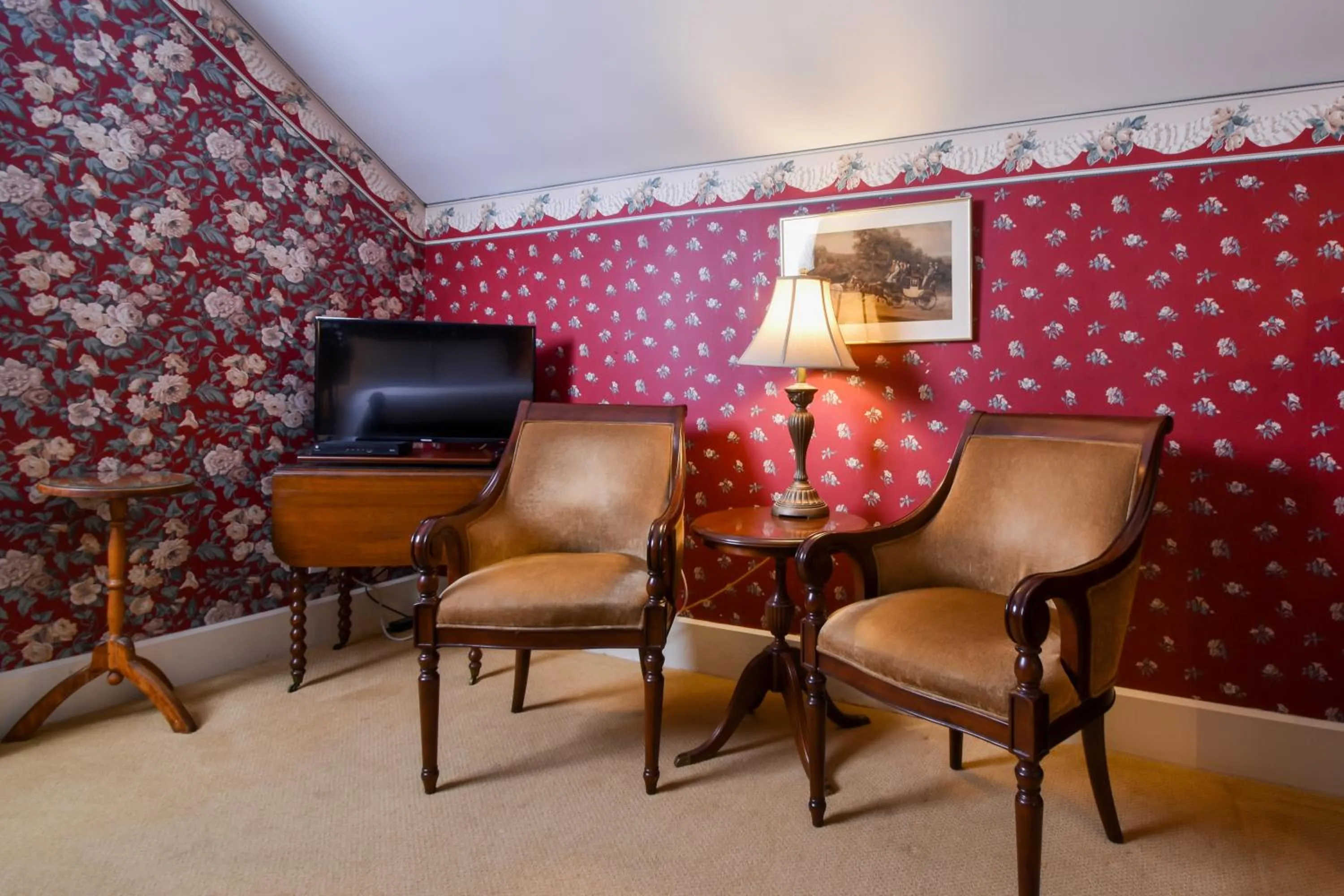 Seating area in The Waring House