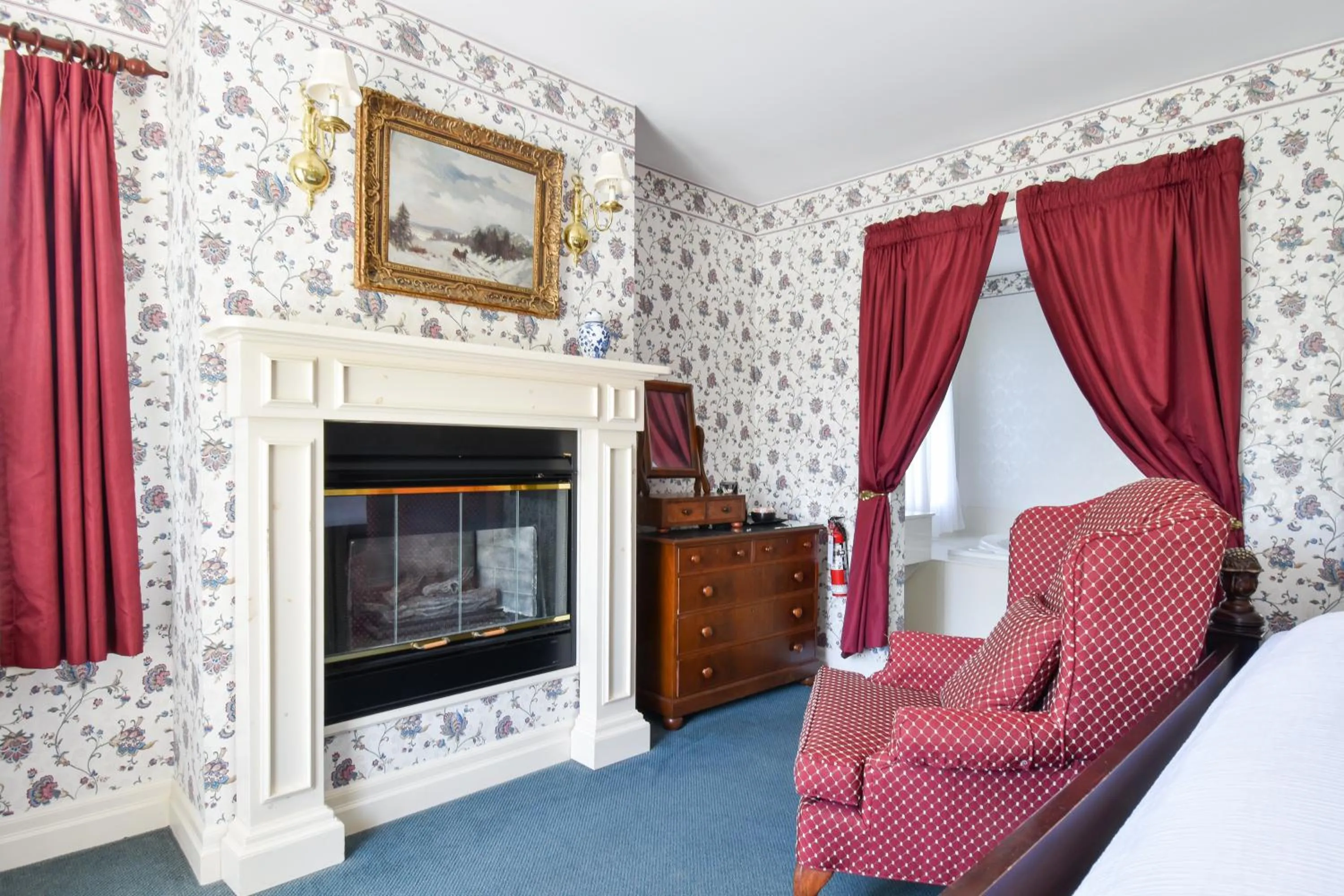 Seating area in The Waring House