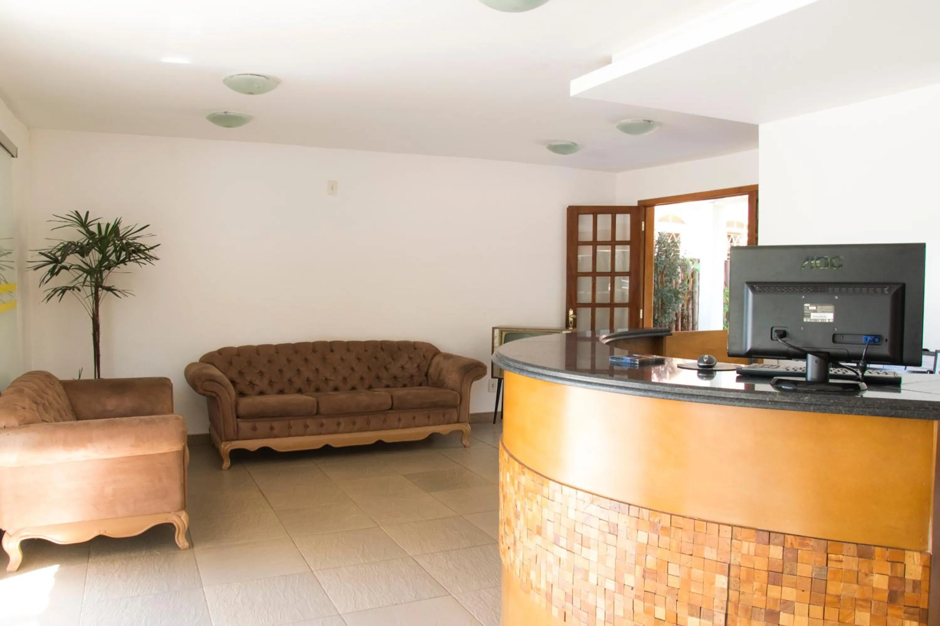 Lobby or reception in Hotel Pousada Recanto do Pai