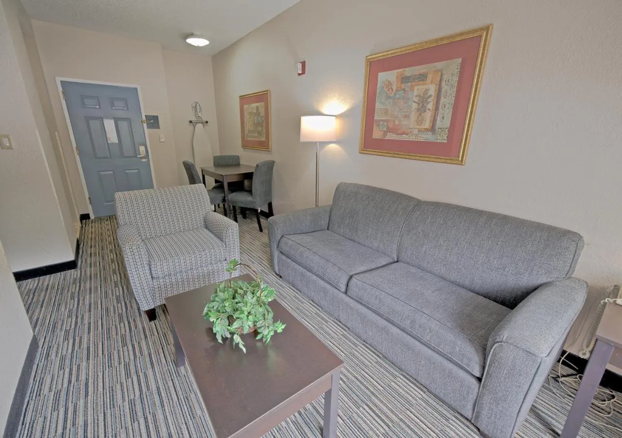 Living room in All Season Suites