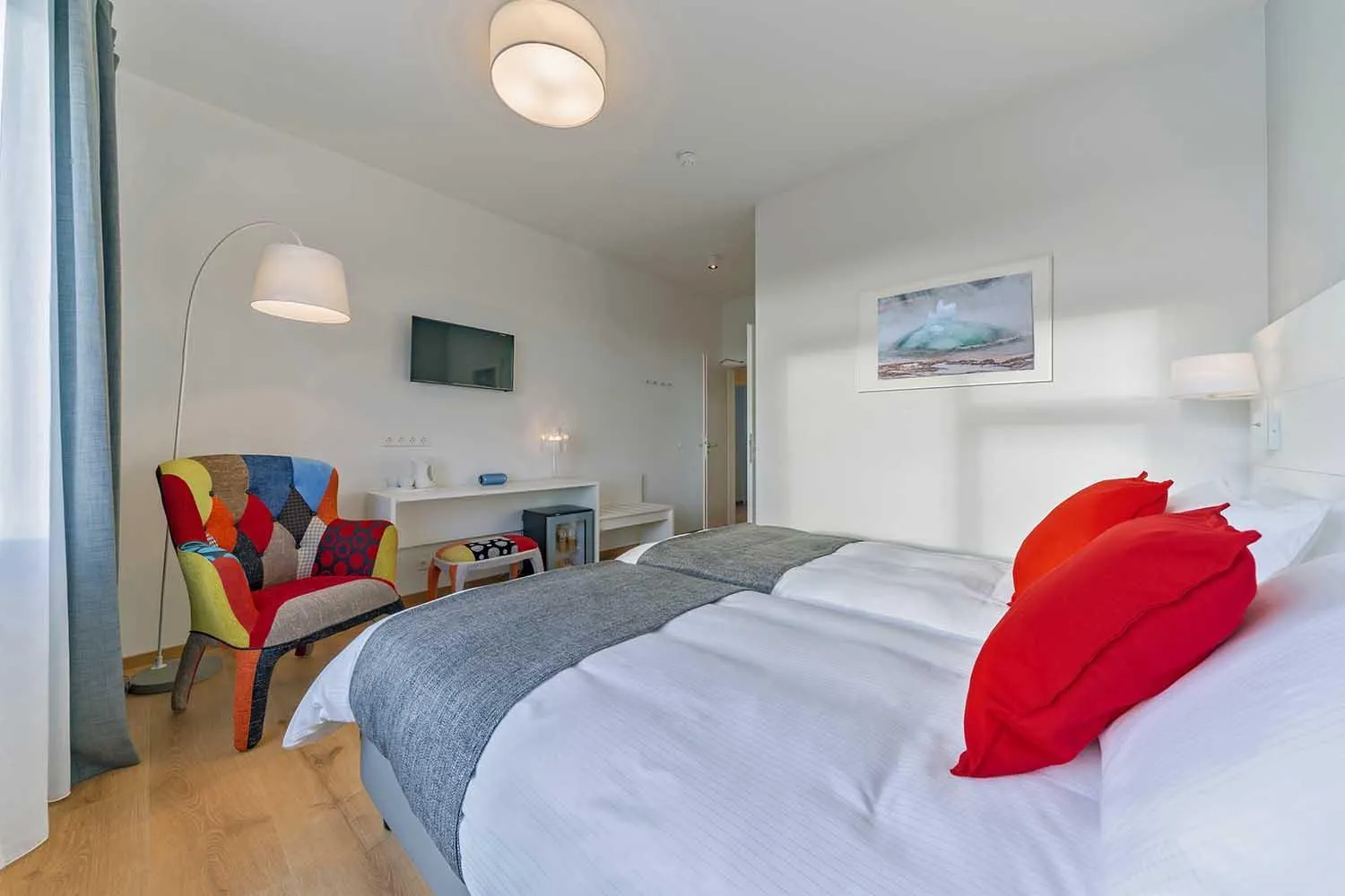 Bedroom, Bed in Hotel Selja