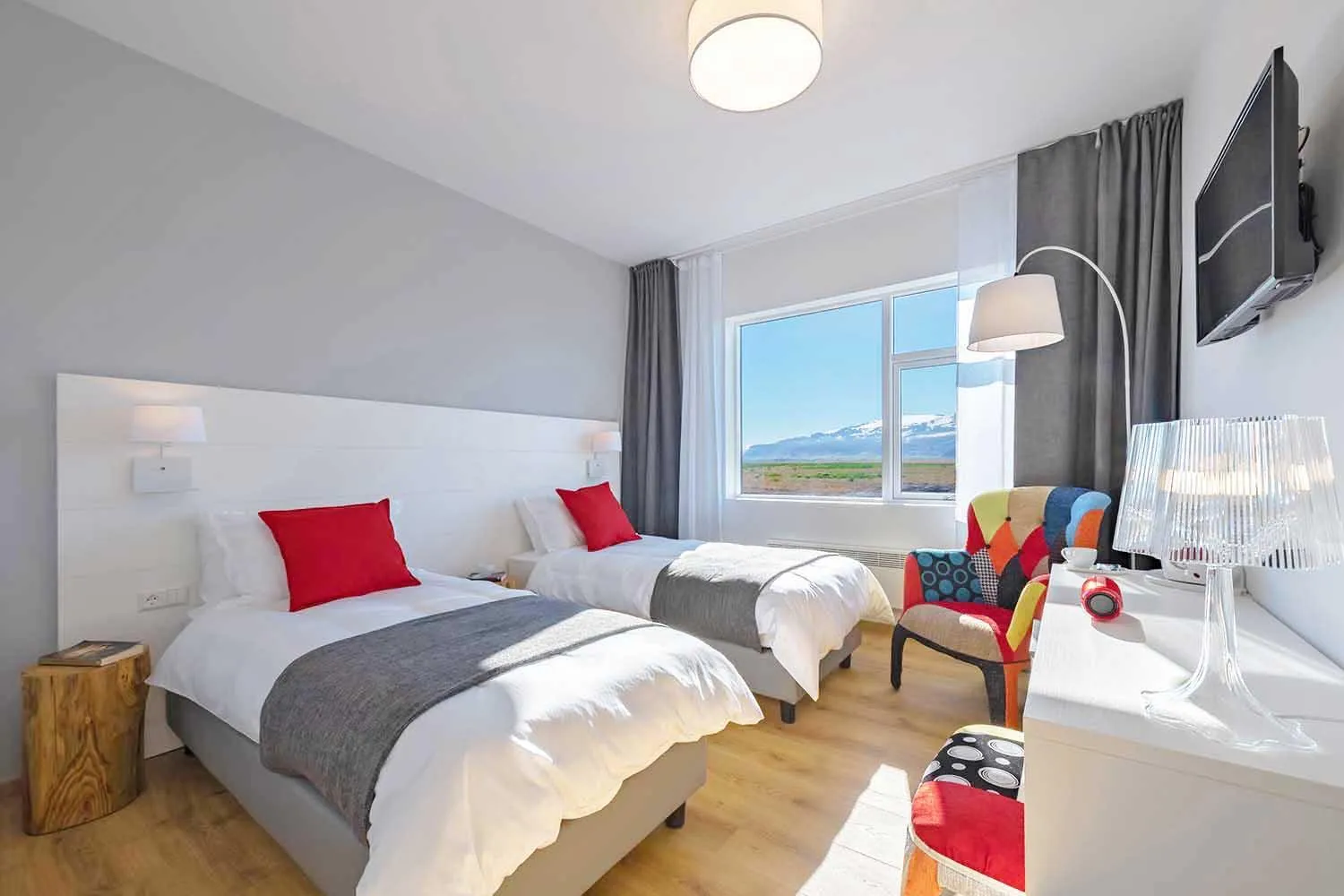 View (from property/room), Bed in Hotel Selja