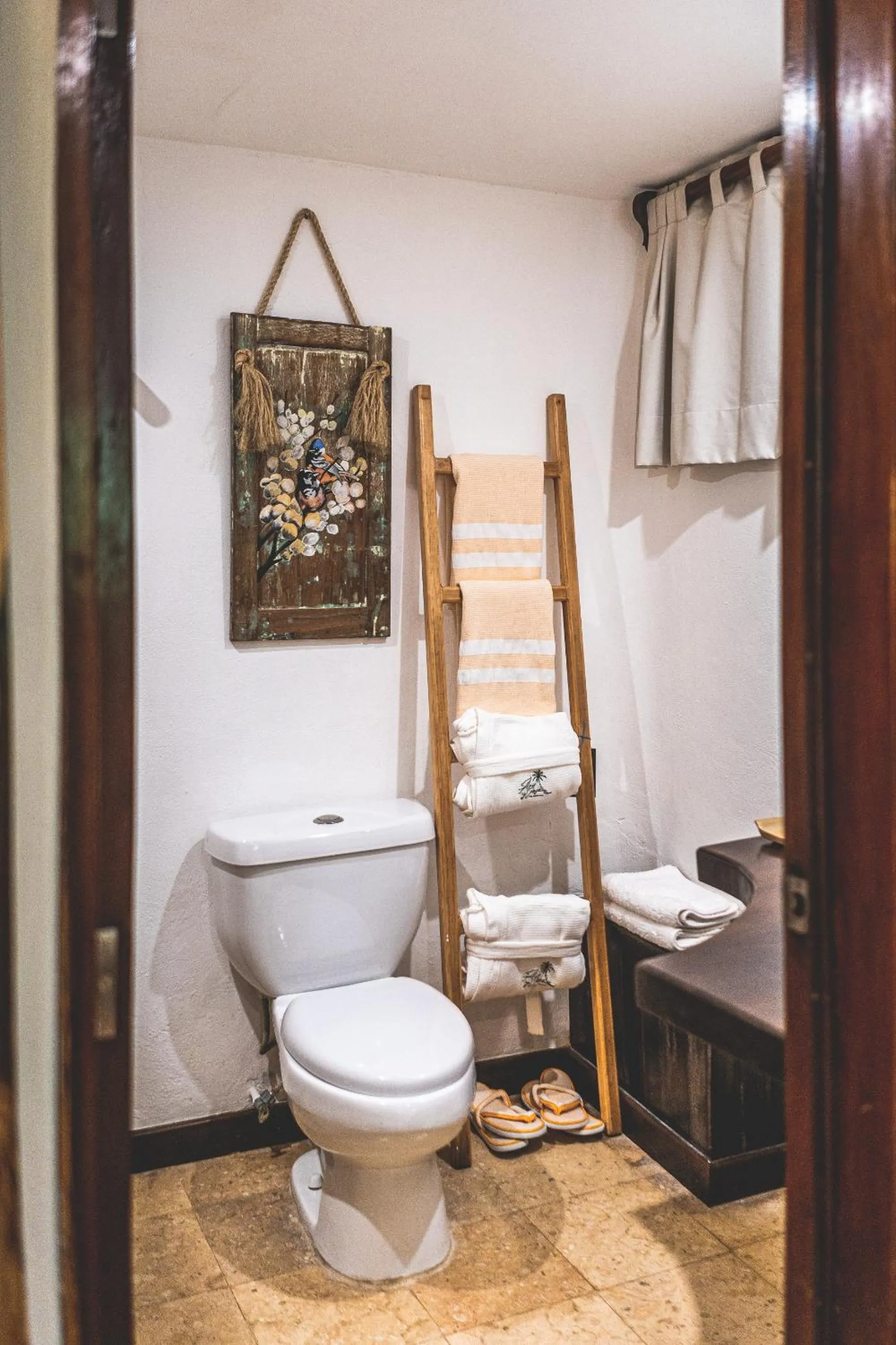 Toilet in Ana y Jose Tulum Hotel & Beach Club