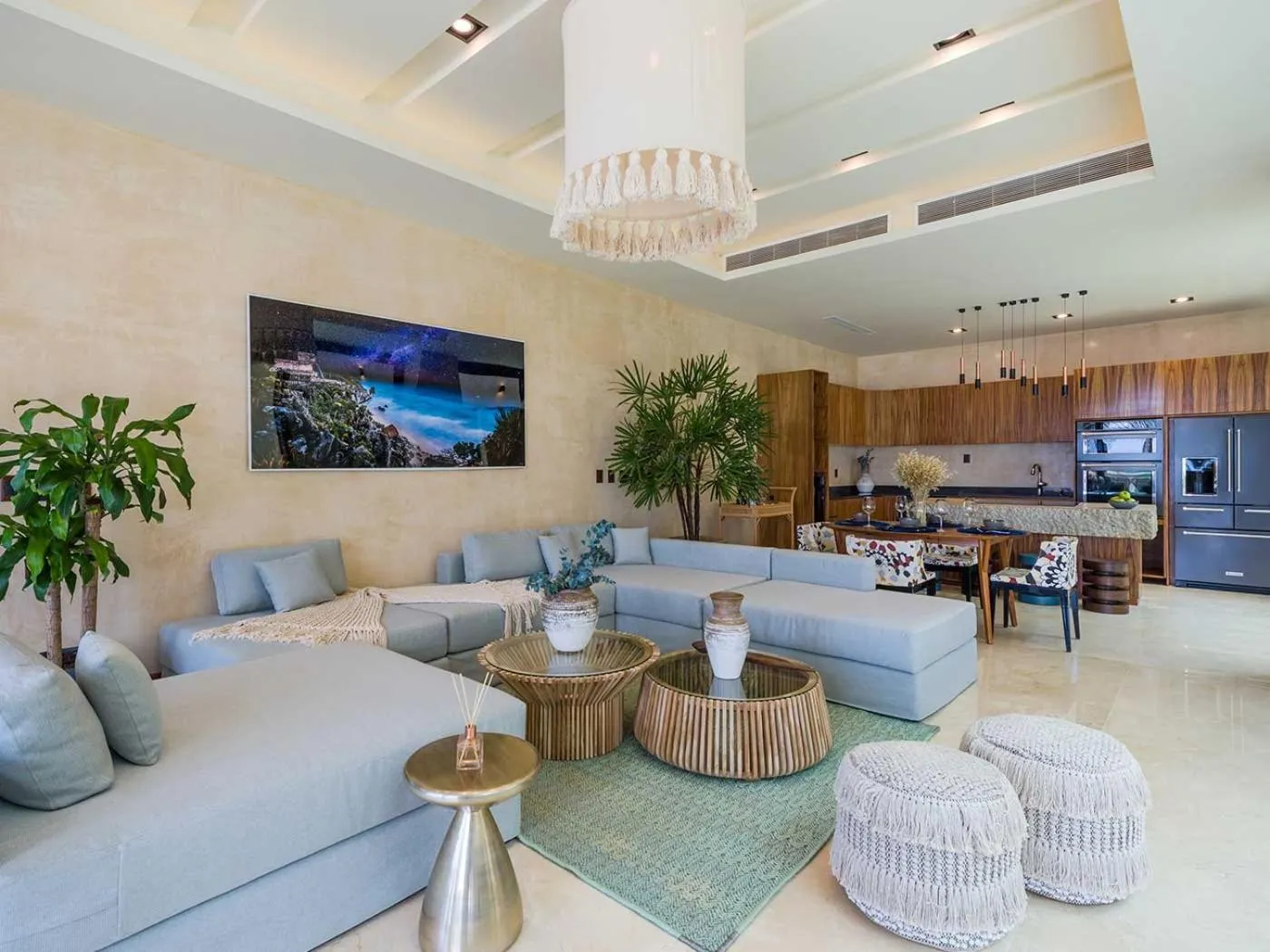 Living room in Ana y Jose Tulum Hotel & Beach Club