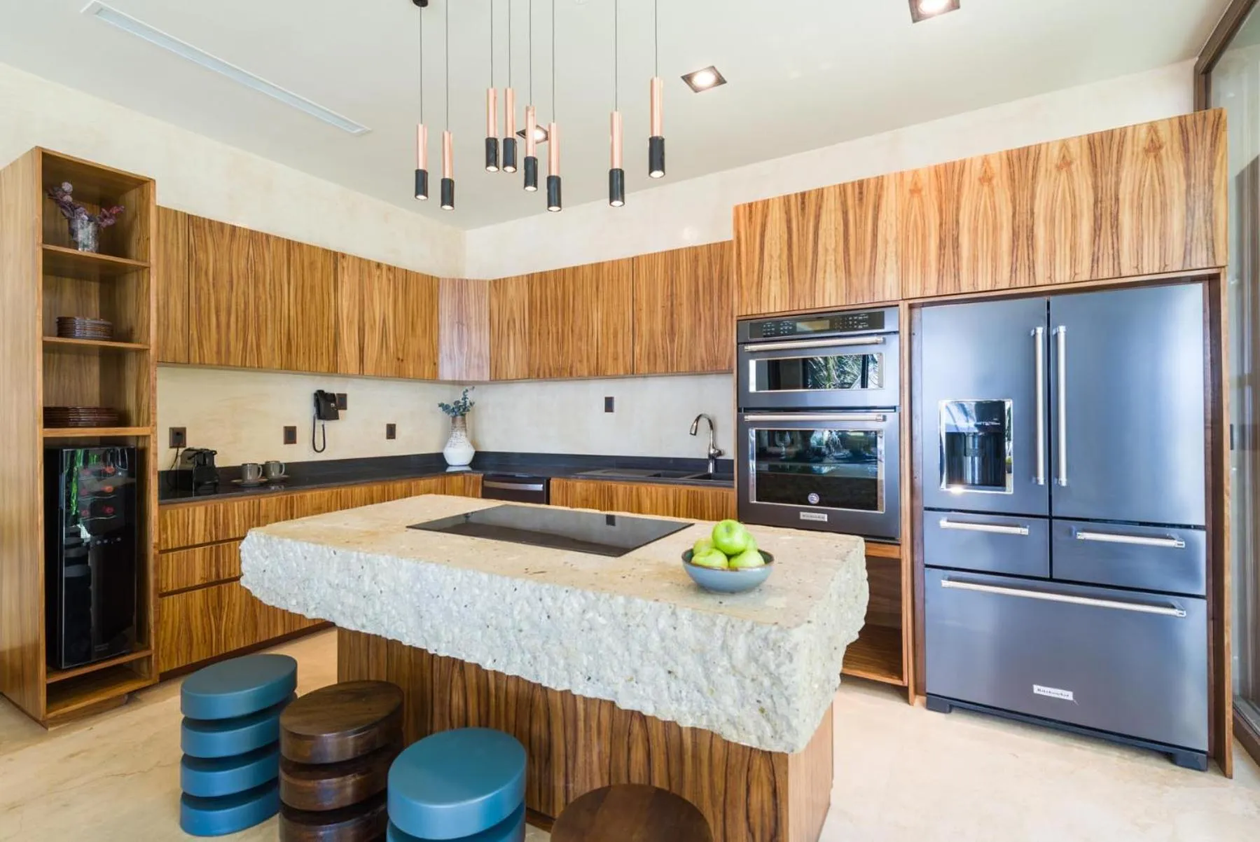 Kitchen or kitchenette in Ana y Jose Tulum Hotel & Beach Club