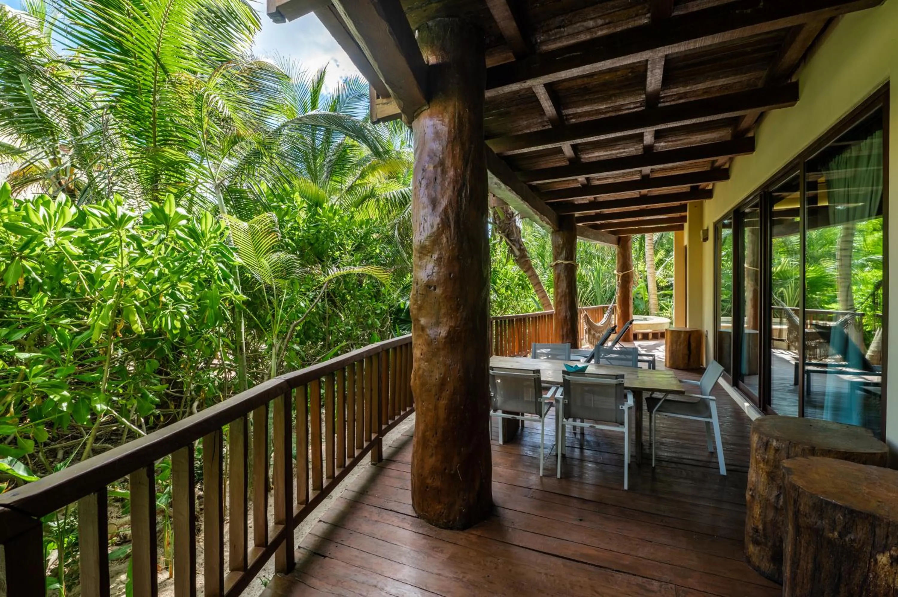 Patio in Ana y Jose Tulum Hotel & Beach Club