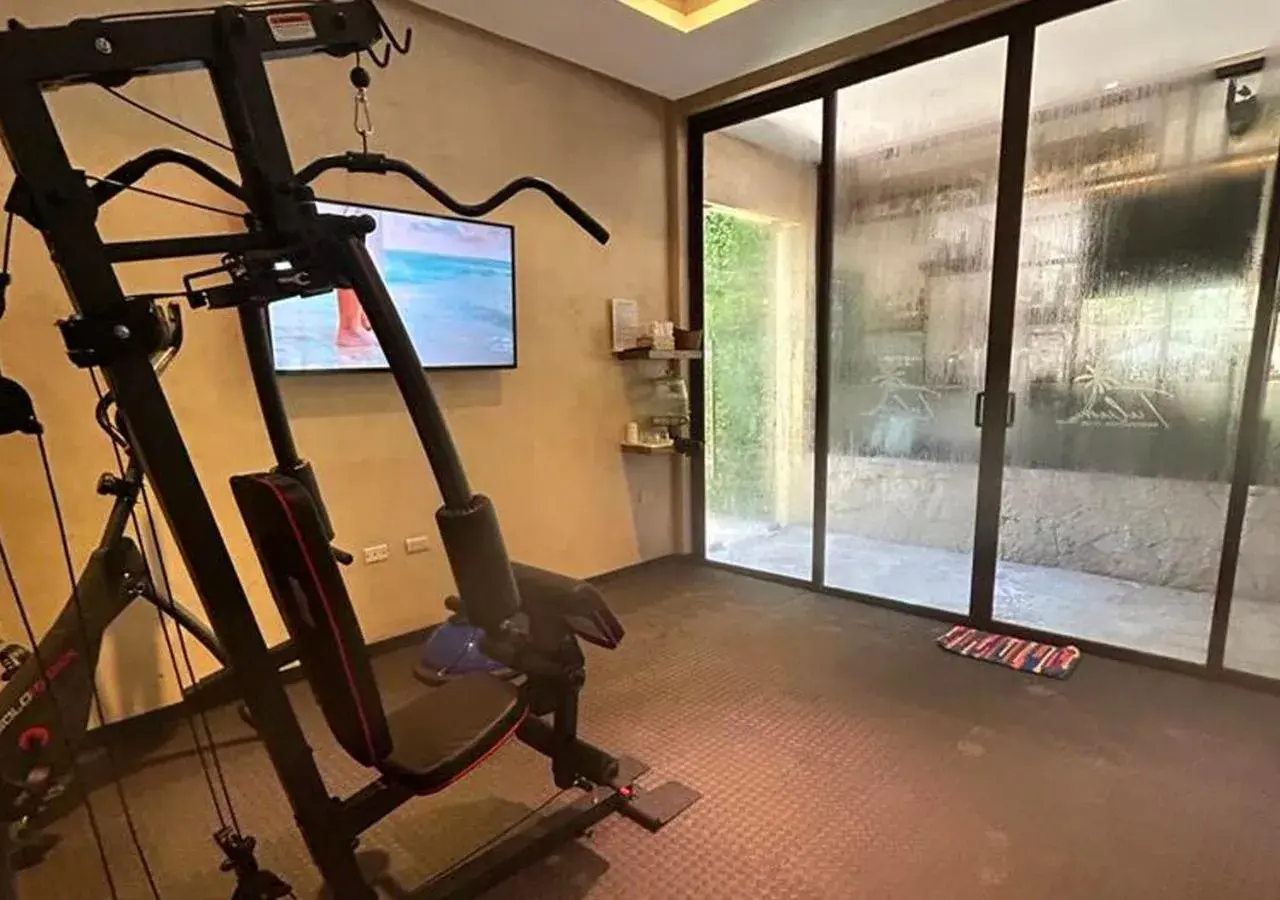 Fitness centre/facilities in Ana y Jose Hotel & Beach Club Tulum Fitness centre/facilities in Ana y Jose Hotel & Beach Club Tulum