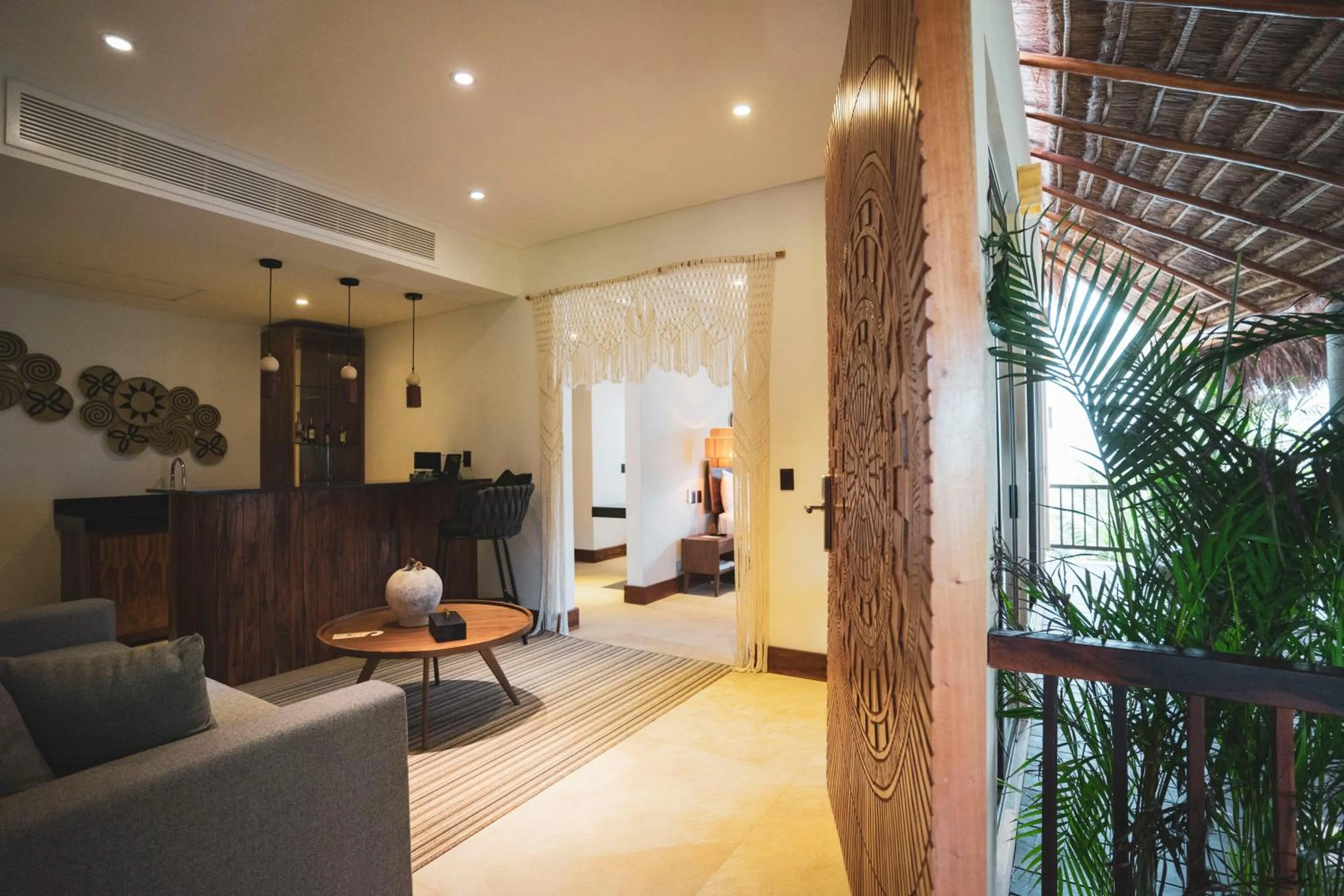 Seating area in Ana y Jose Tulum Hotel & Beach Club