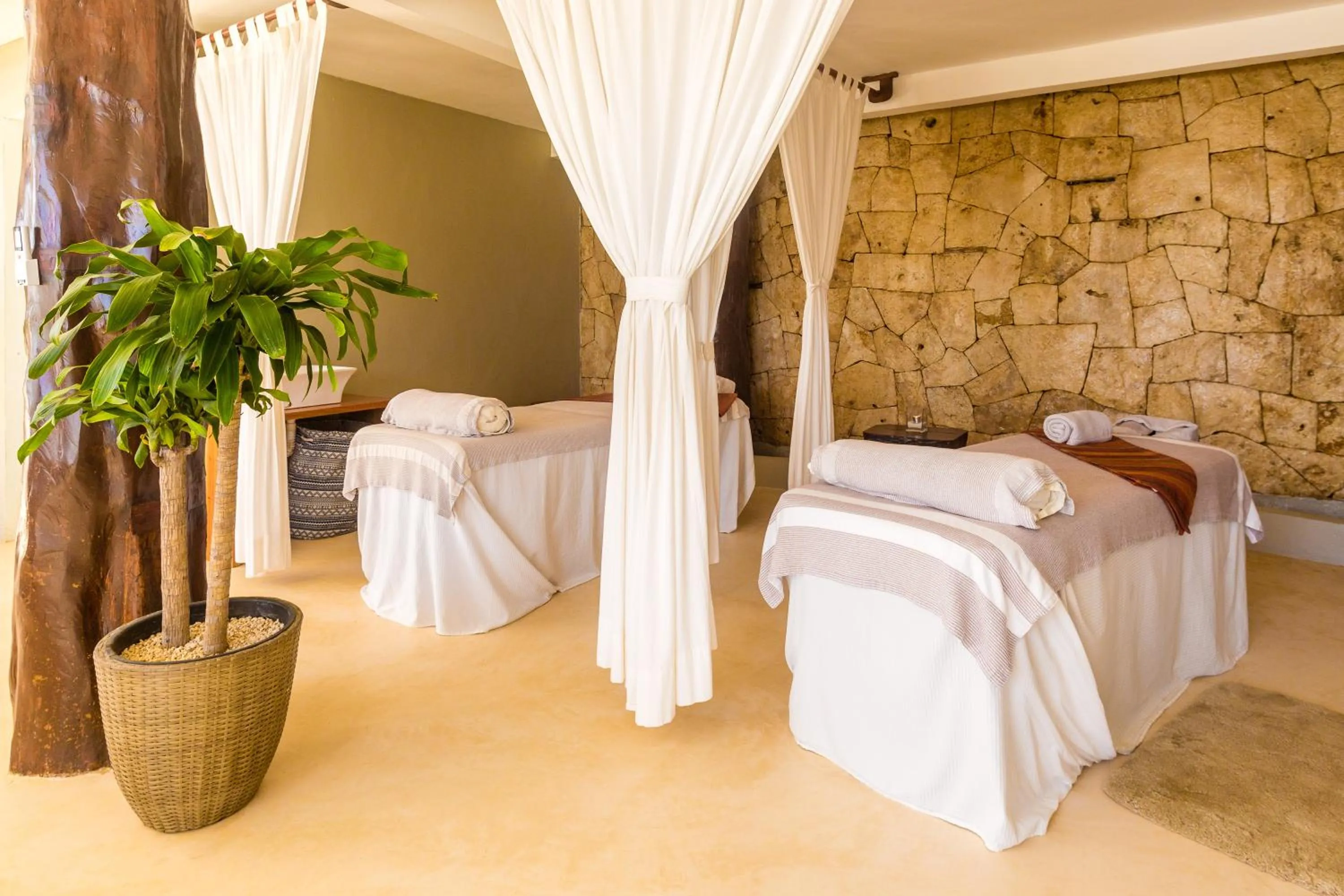 Spa and wellness centre/facilities, Bed in Ana y Jose Tulum Hotel & Beach Club