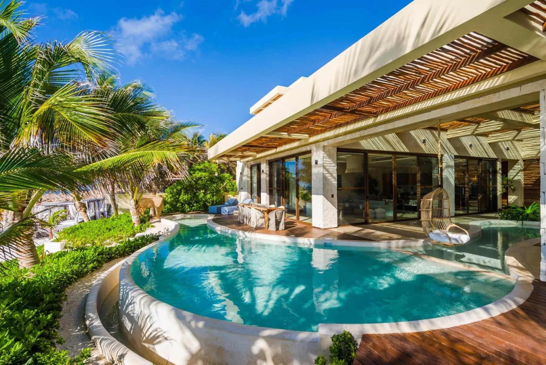 Garden view in Ana y Jose Tulum Hotel & Beach Club