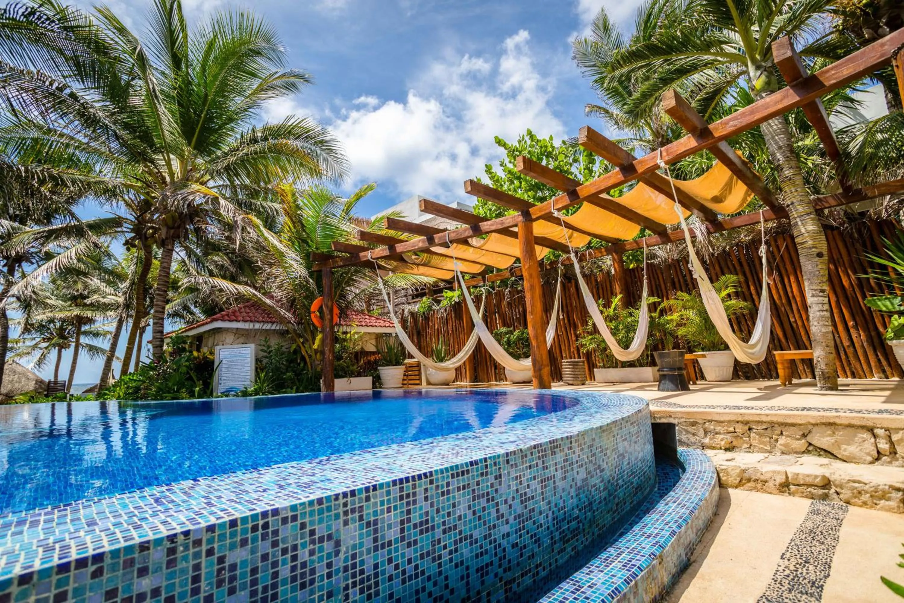 Garden view in Ana y Jose Tulum Hotel & Beach Club