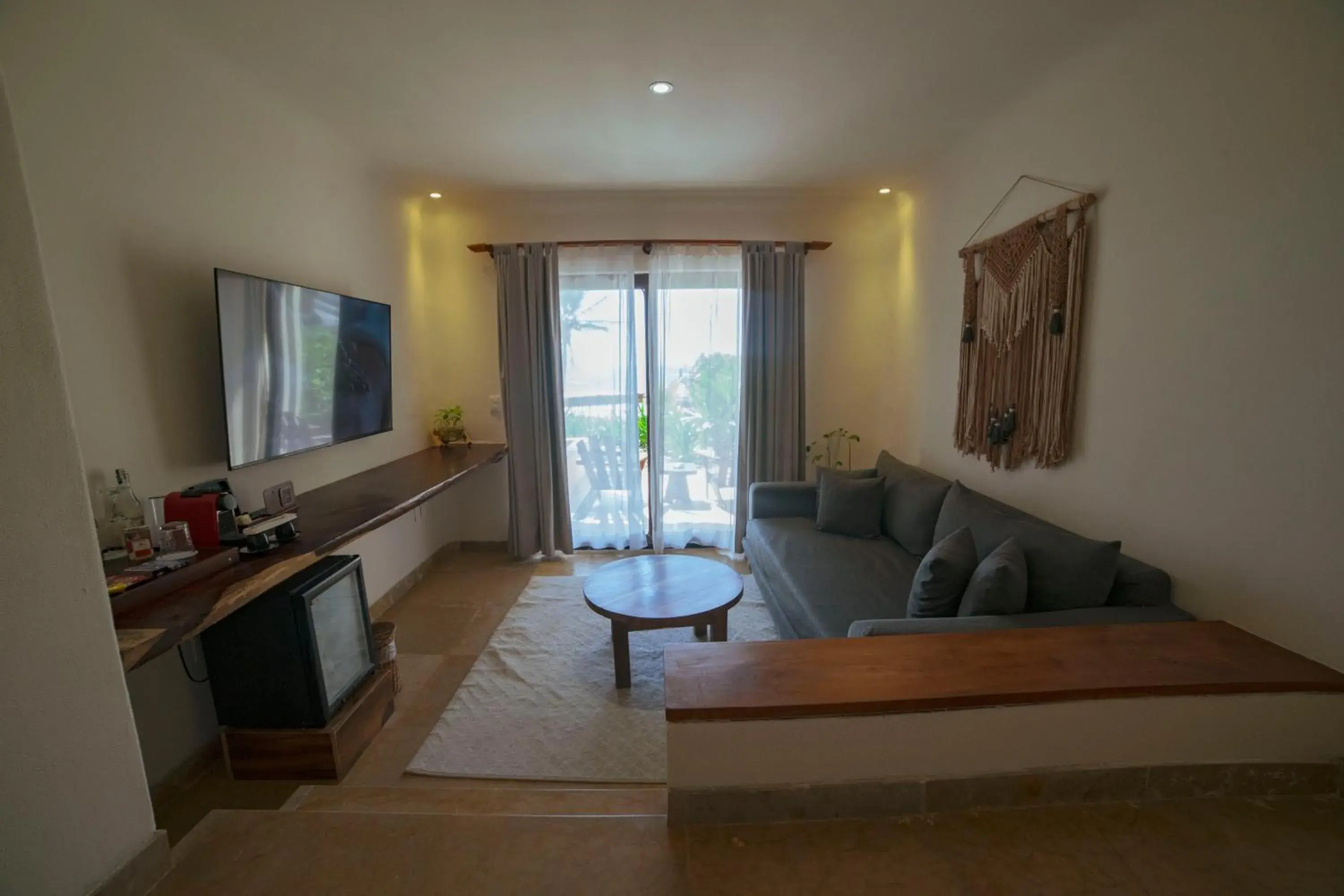 Living room in Ana y Jose Hotel & Beach Club Tulum Living room in Ana y Jose Hotel & Beach Club Tulum