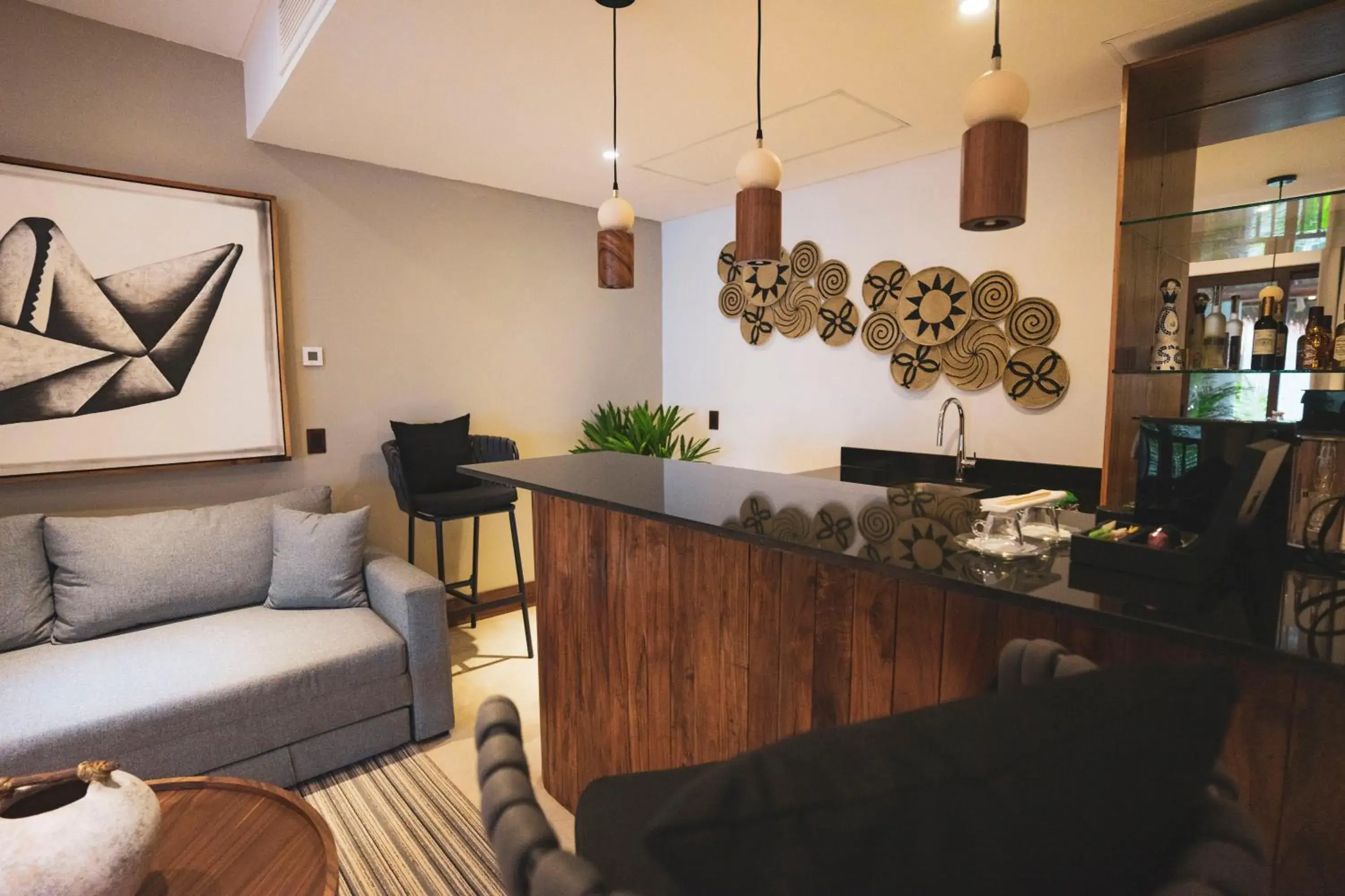 Lounge or bar in Ana y Jose Tulum Hotel & Beach Club Lounge or bar in Ana y Jose Tulum Hotel & Beach Club