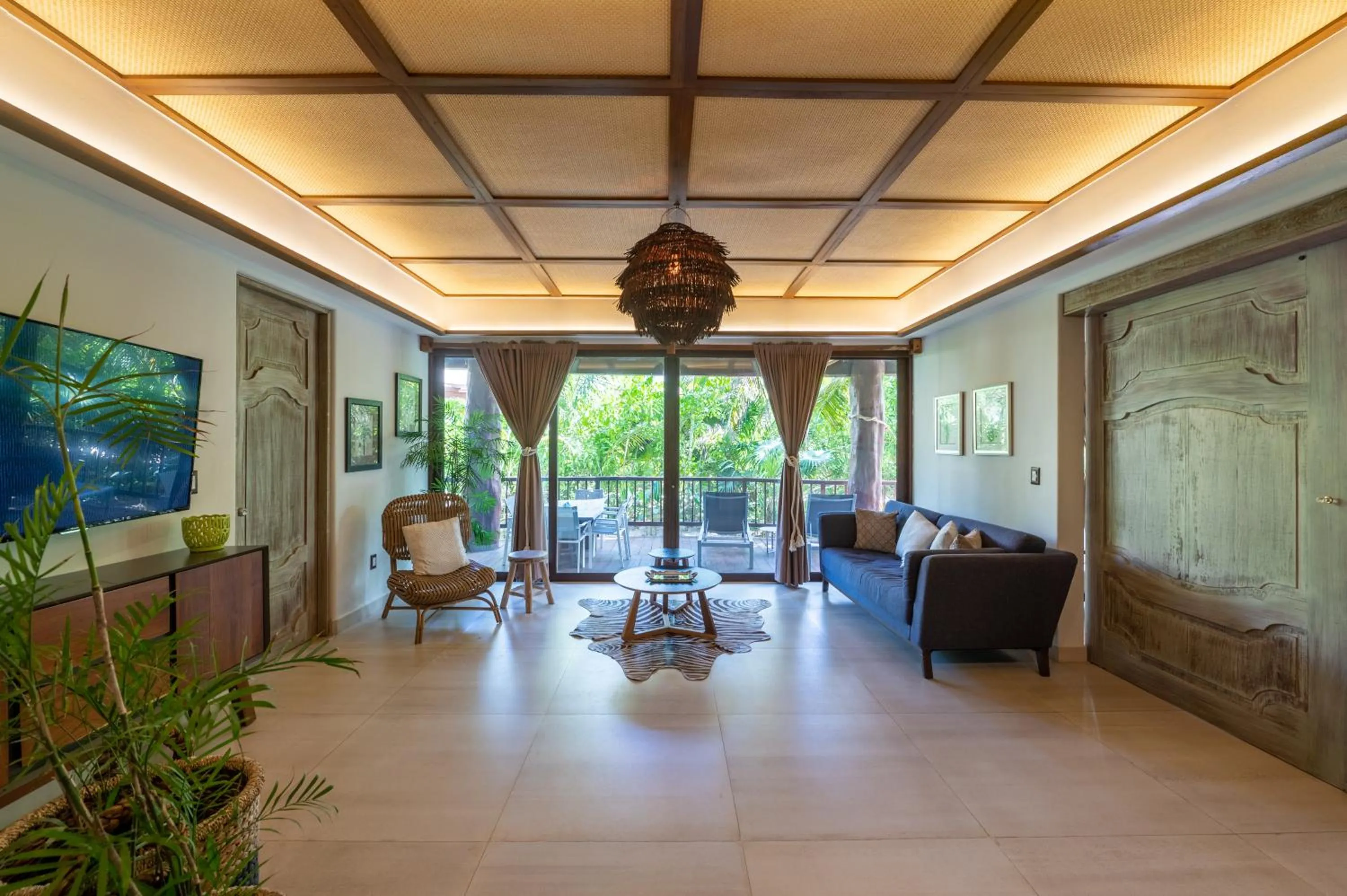 Garden in Ana y Jose Tulum Hotel & Beach Club