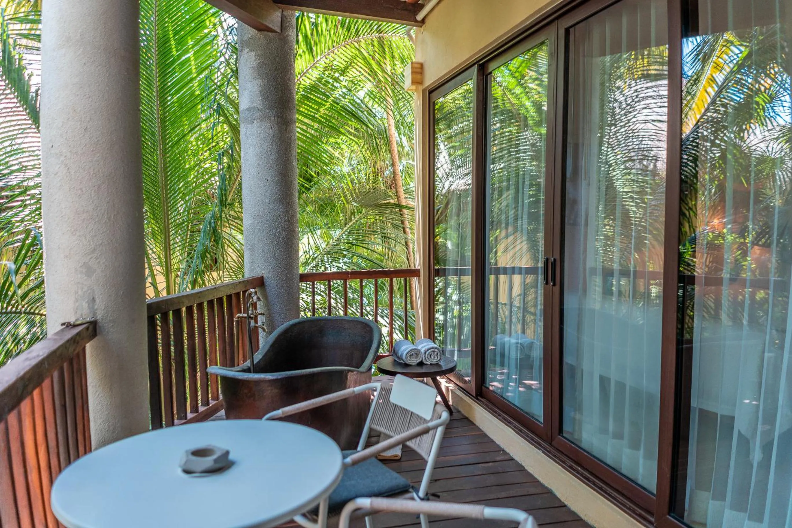 Balcony/Terrace in Ana y Jose Tulum Hotel & Beach Club