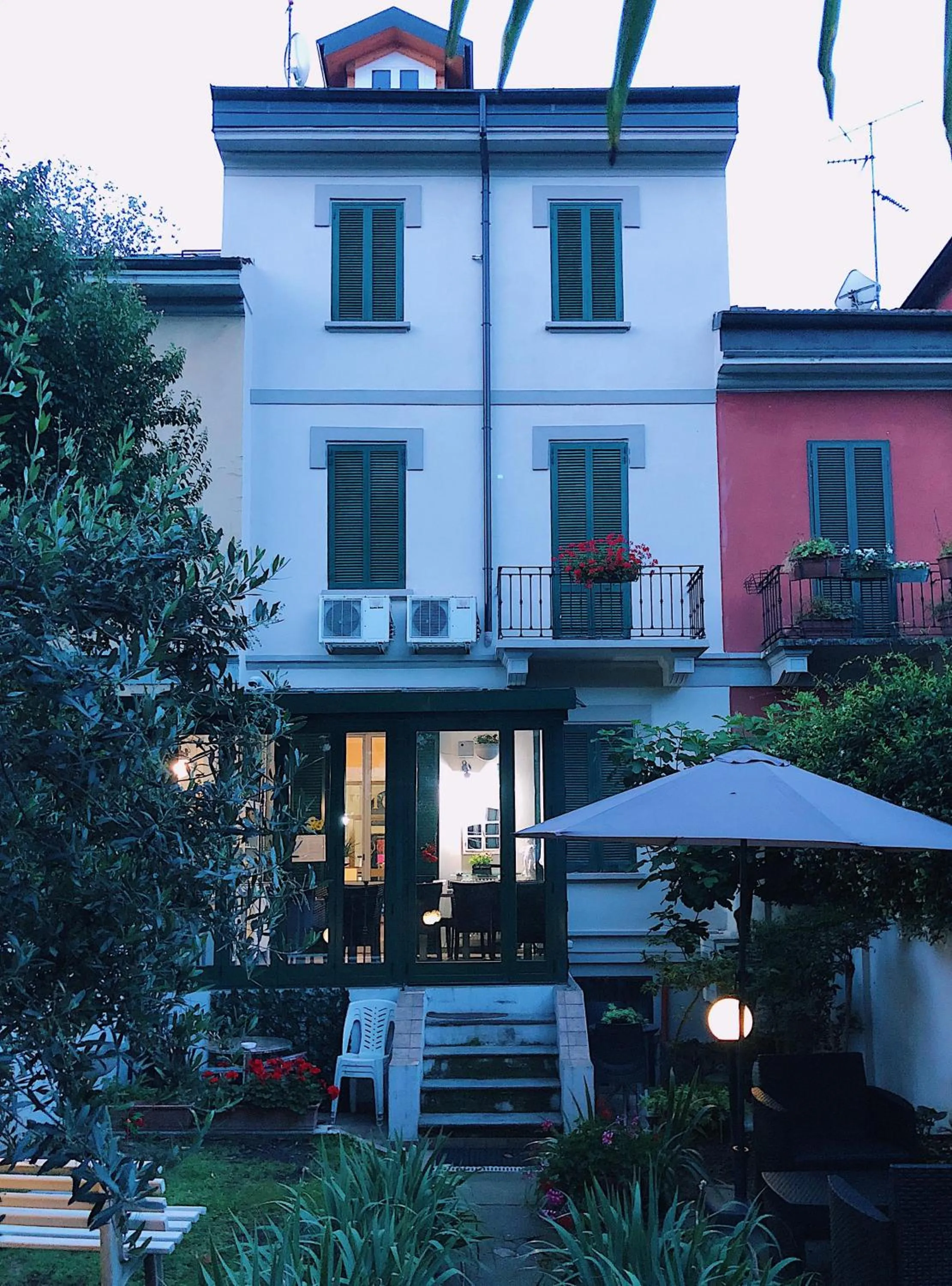 Patio in Hotel Due Giardini