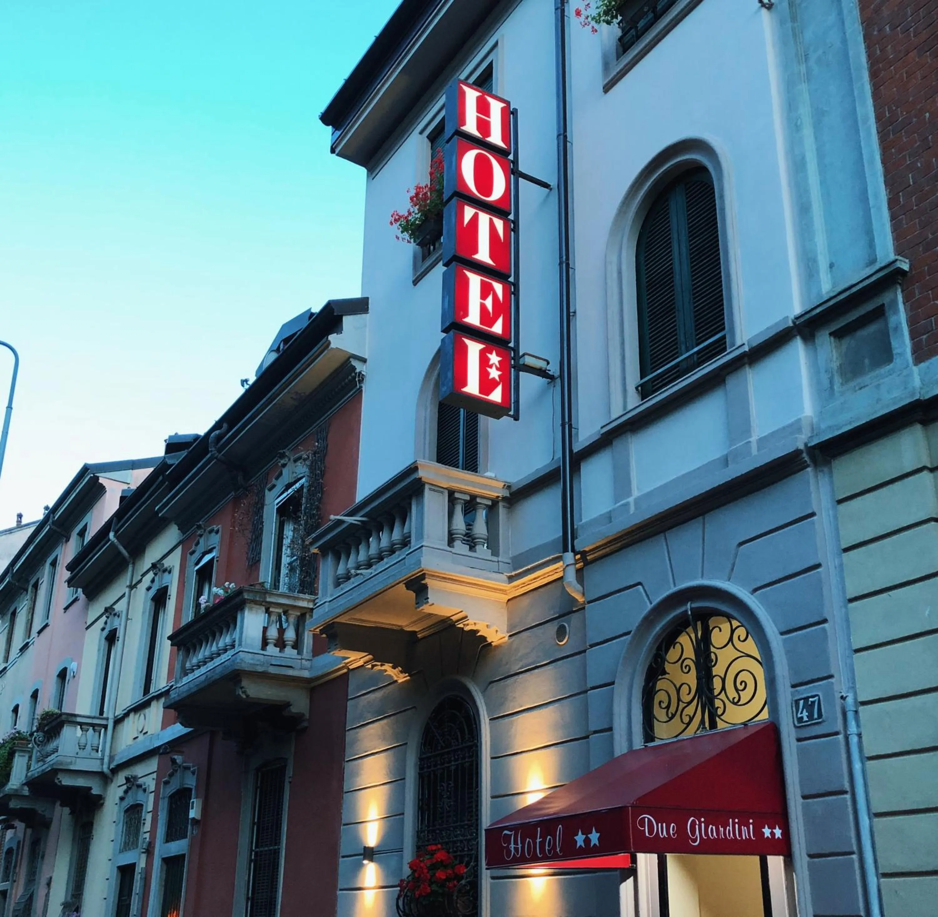 Facade/entrance in Hotel Due Giardini