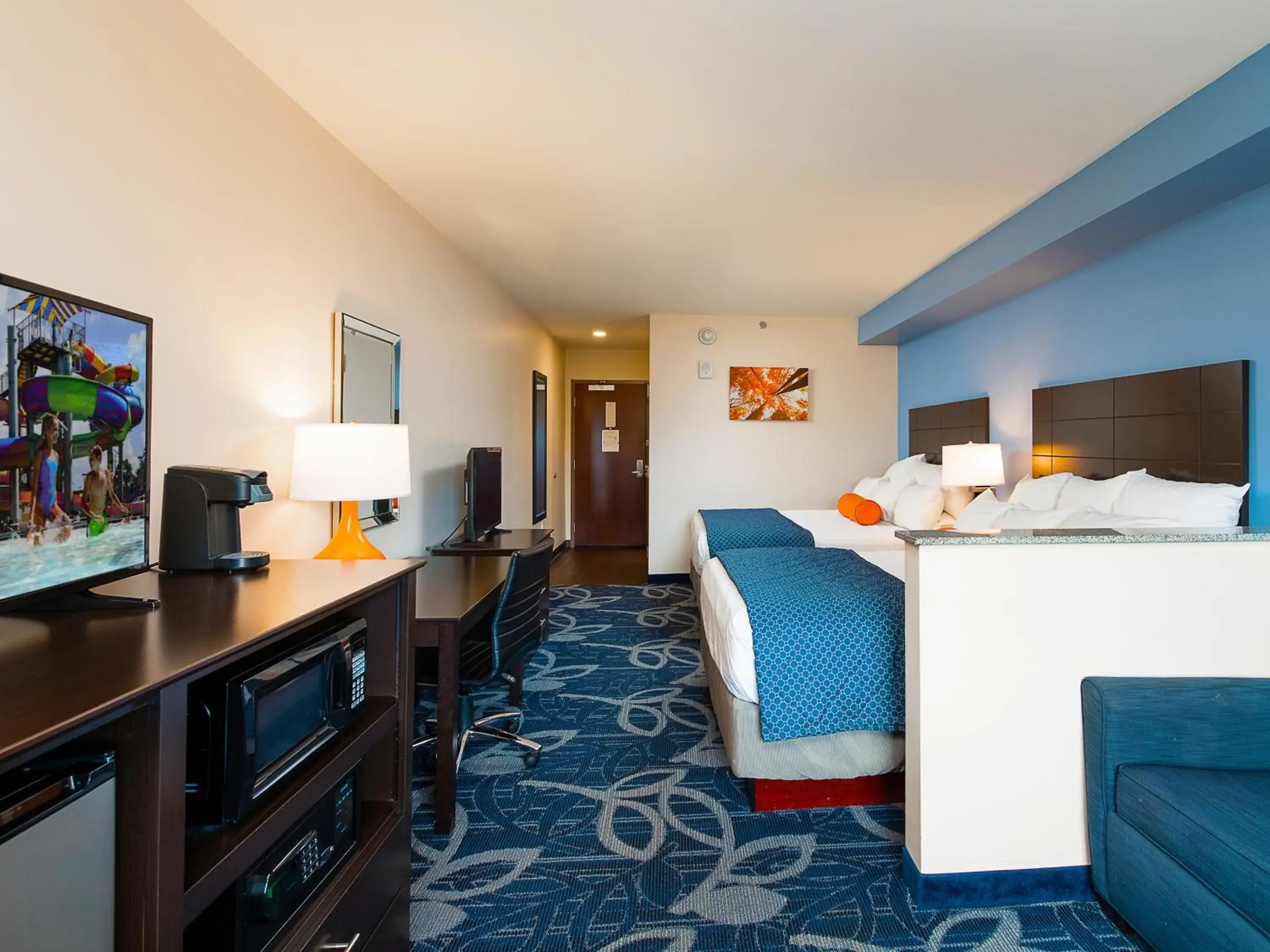 Bedroom in Country Cascades Waterpark Resort Bedroom in Country Cascades Waterpark Resort