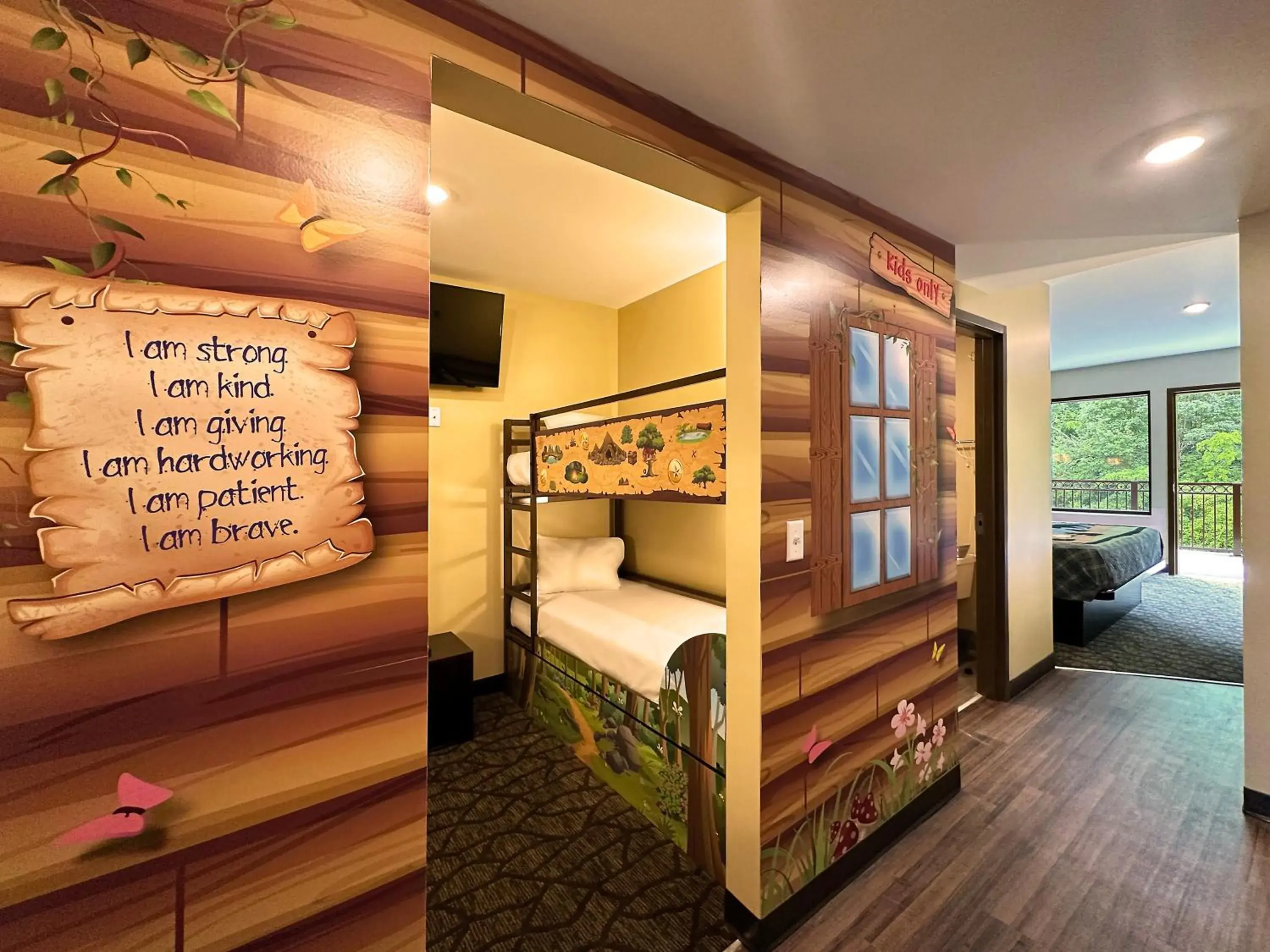 Family Room with Balcony in Country Cascades Waterpark Resort Family Room with Balcony in Country Cascades Waterpark Resort