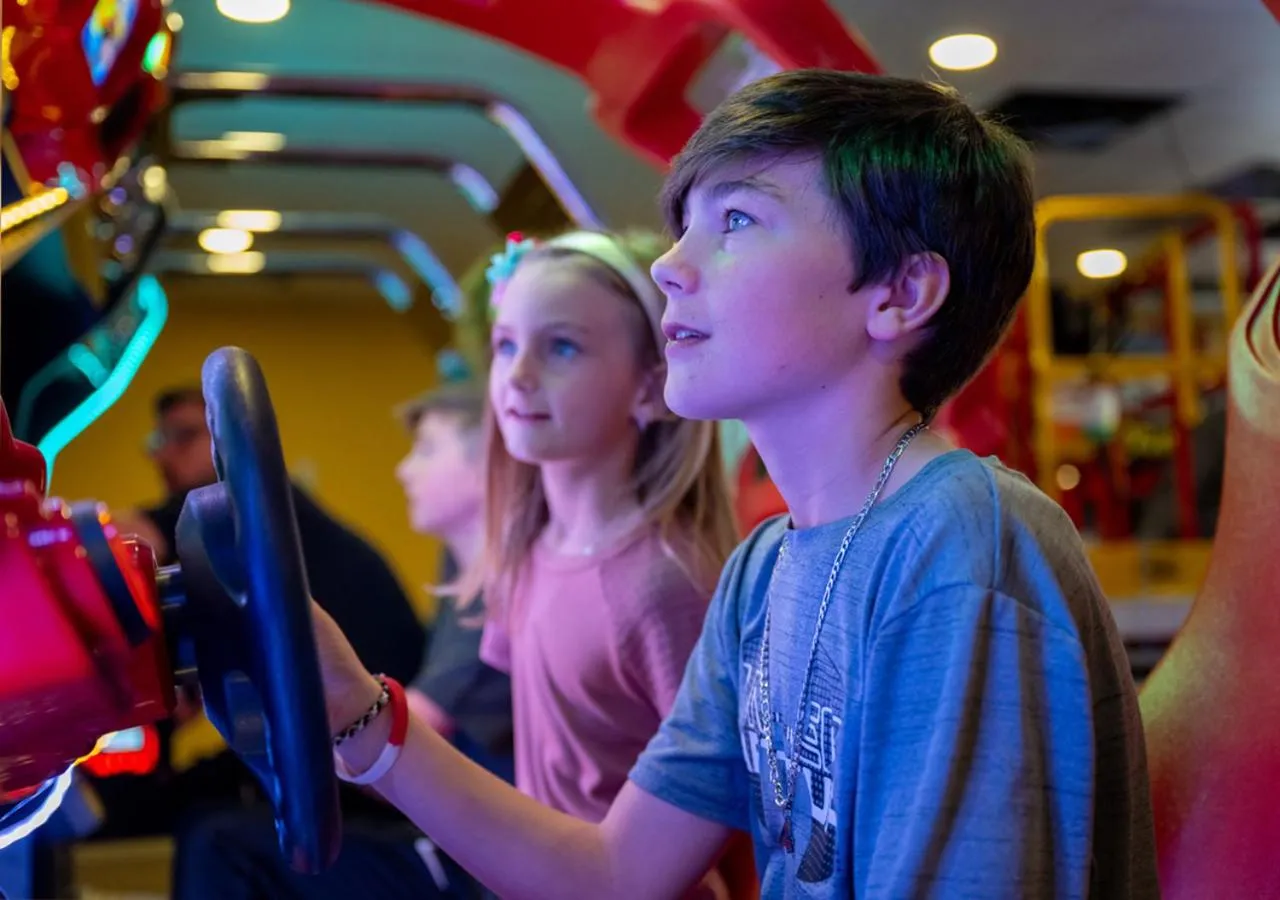 Game Room in Country Cascades Waterpark Resort