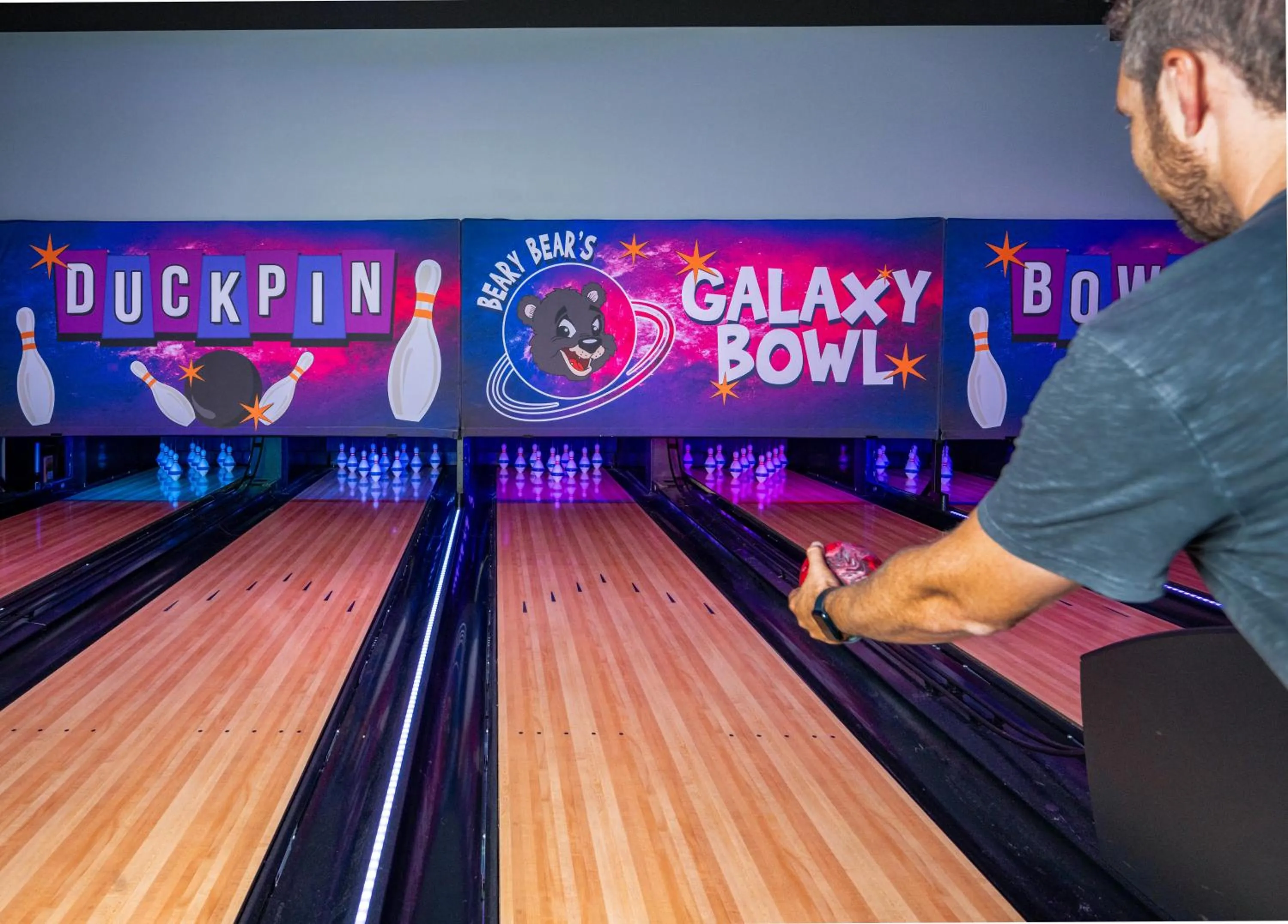 Bowling in Country Cascades Waterpark Resort