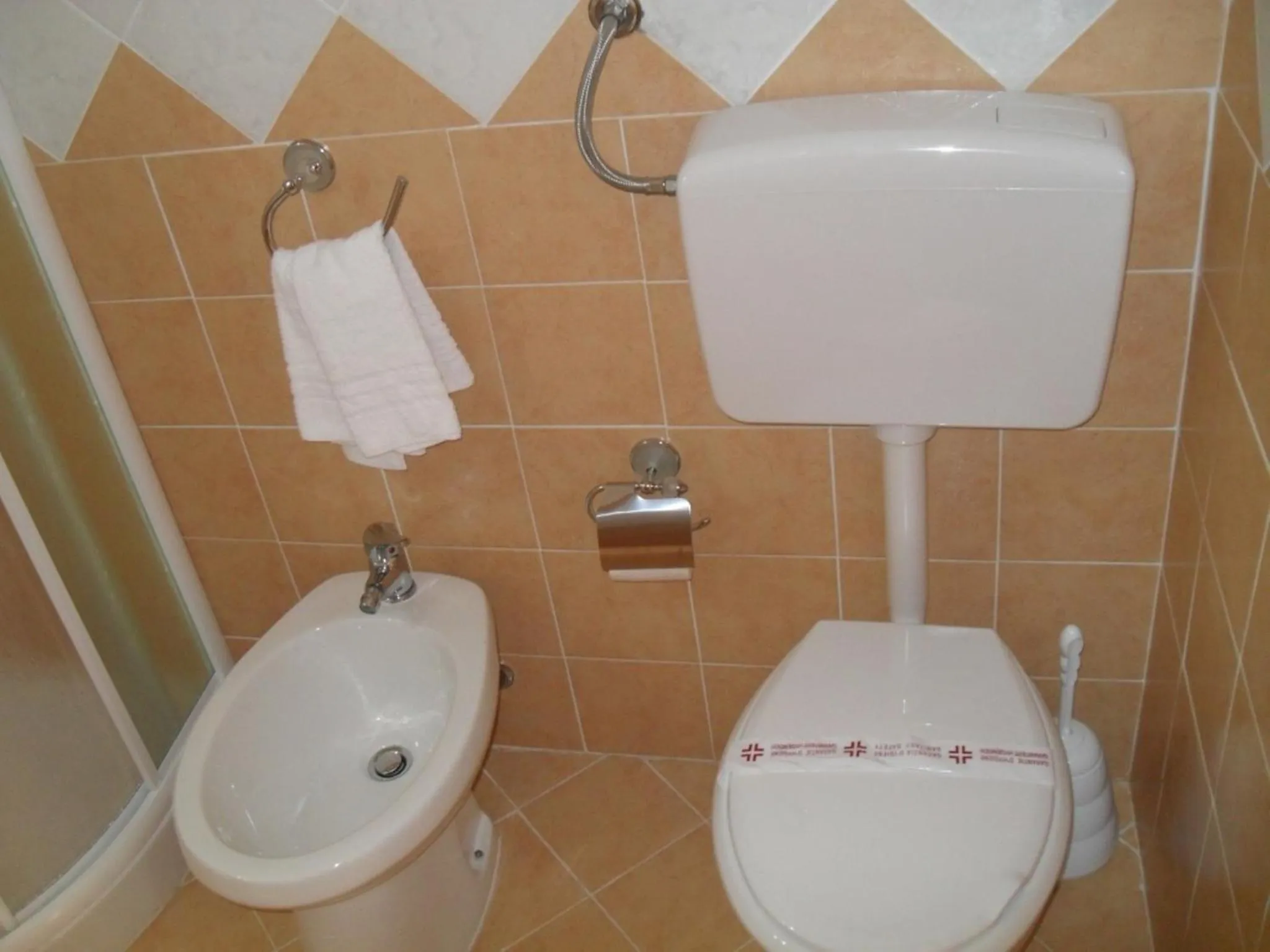 Bathroom in Agriturismo La Targa