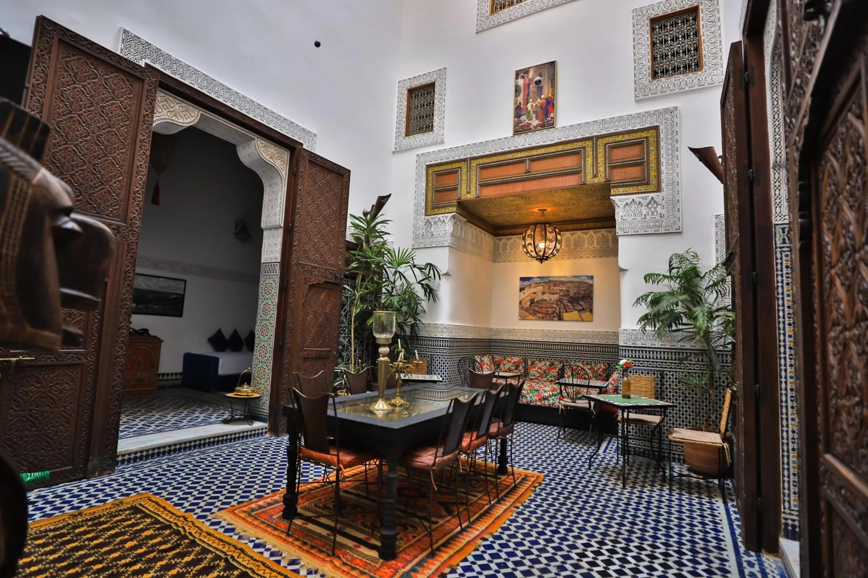 Restaurant/places to eat in La Cheminée Bleue Fes