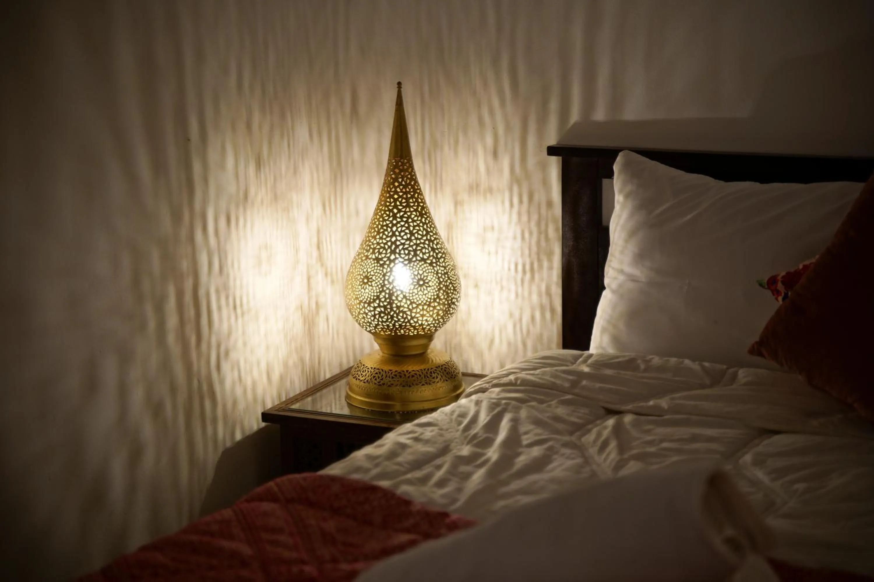 Bed in La Cheminée Bleue Fes