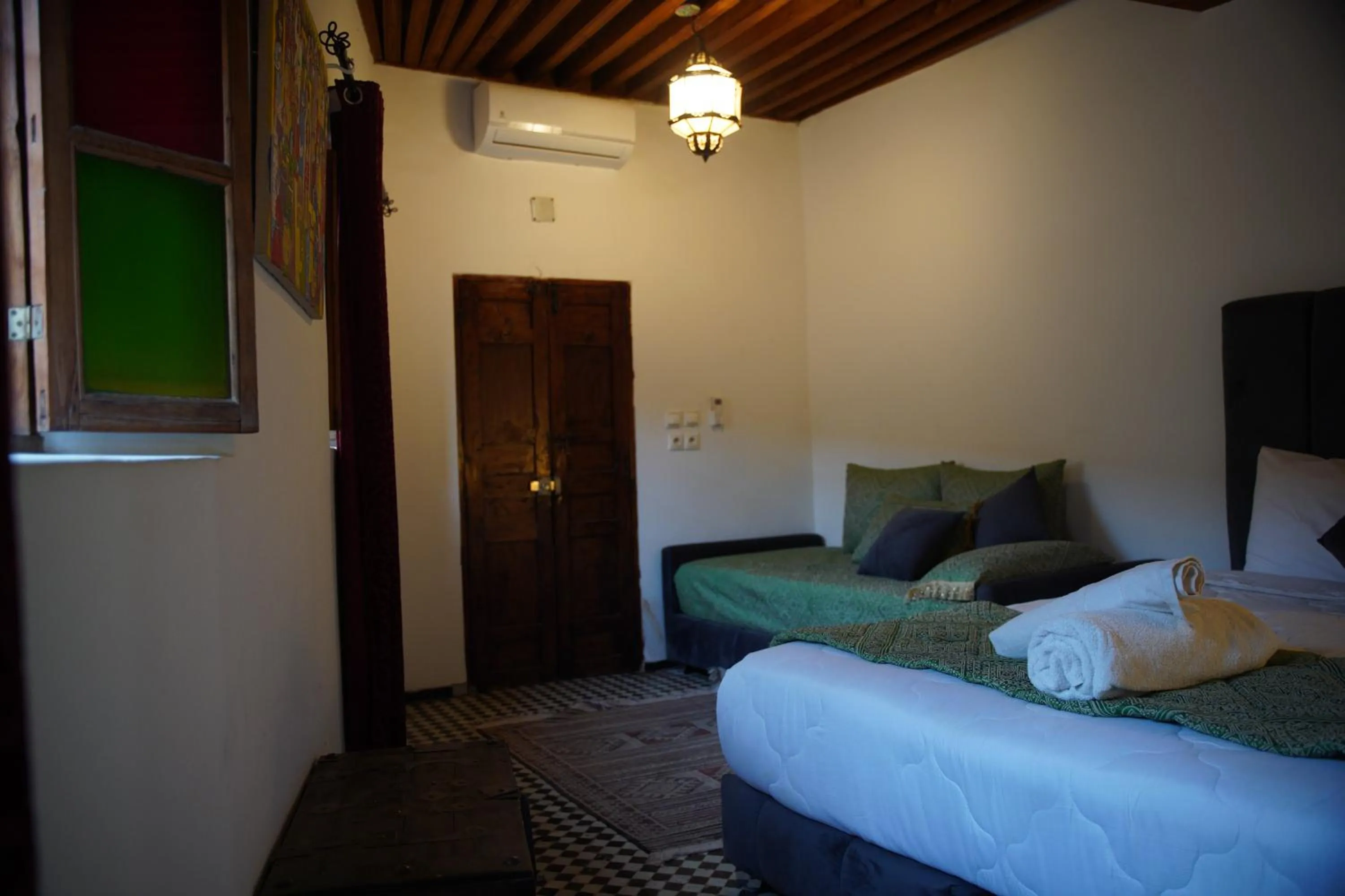 Bed in La Cheminée Bleue Fes