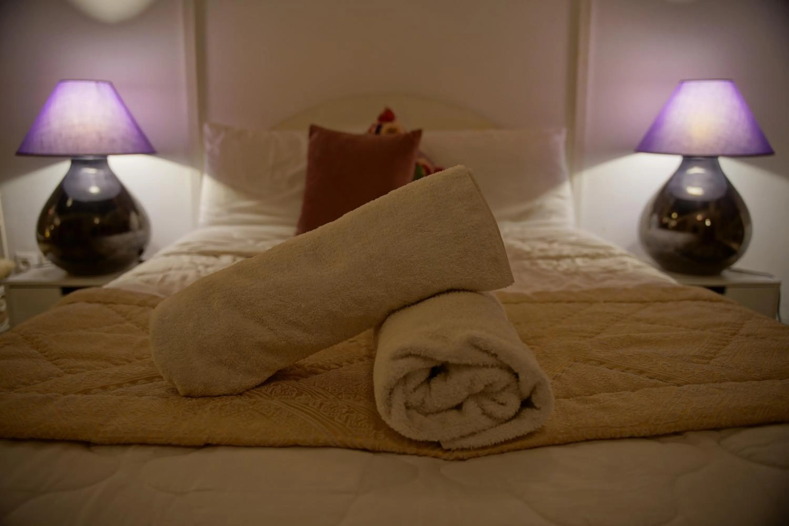 Bed in La Cheminée Bleue Fes