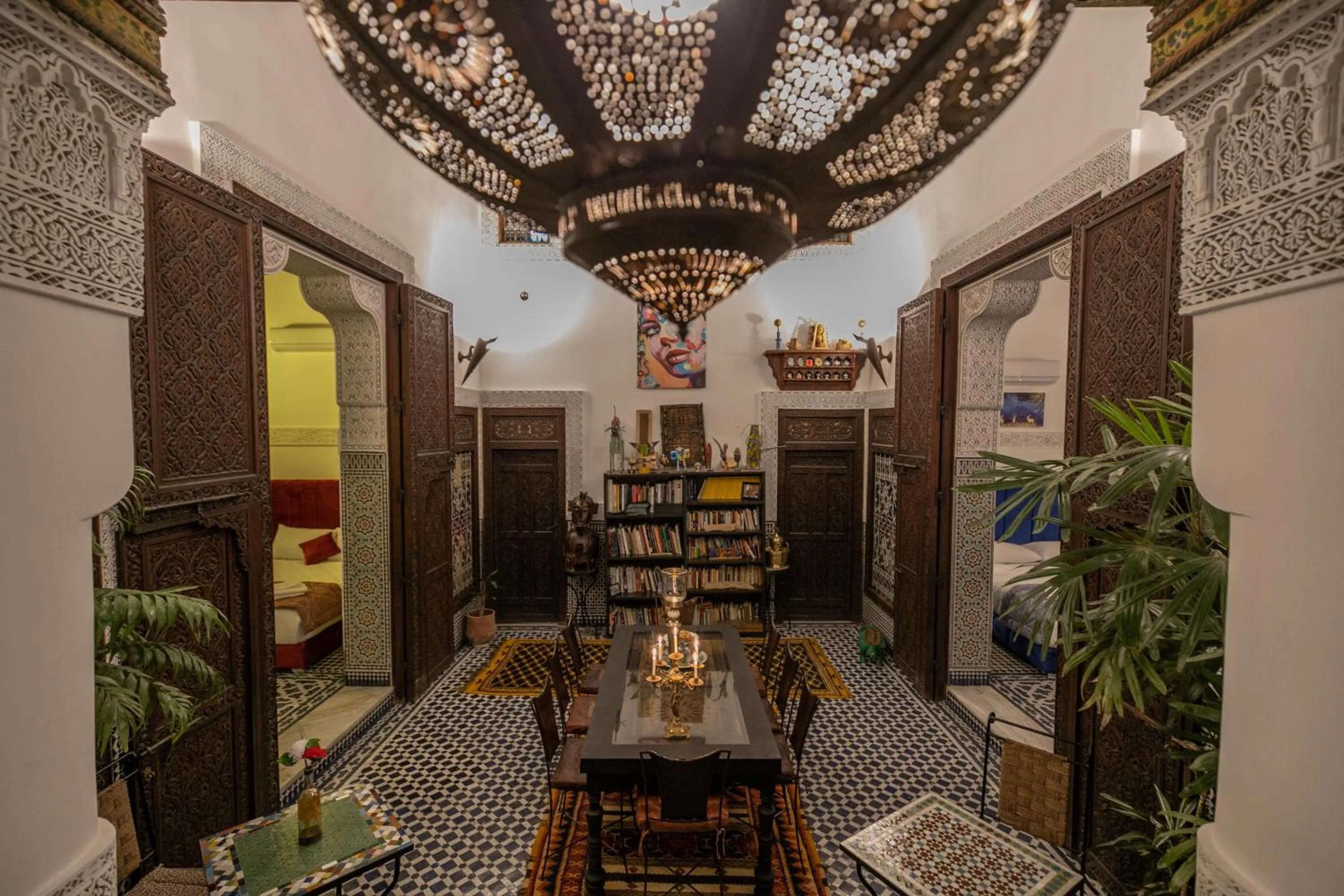 Restaurant/places to eat in La Cheminée Bleue Fes