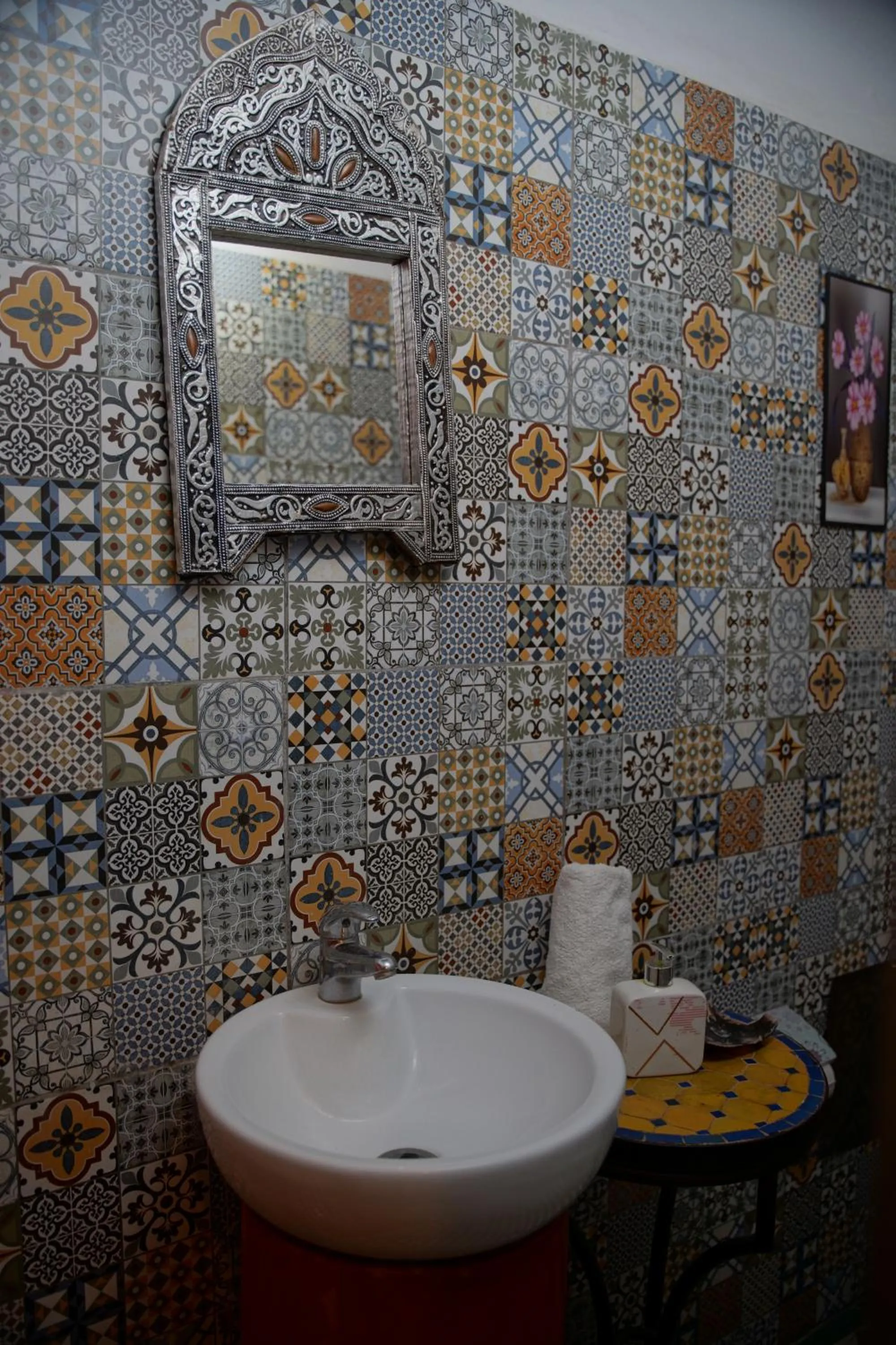Bathroom in La Cheminée Bleue Fes