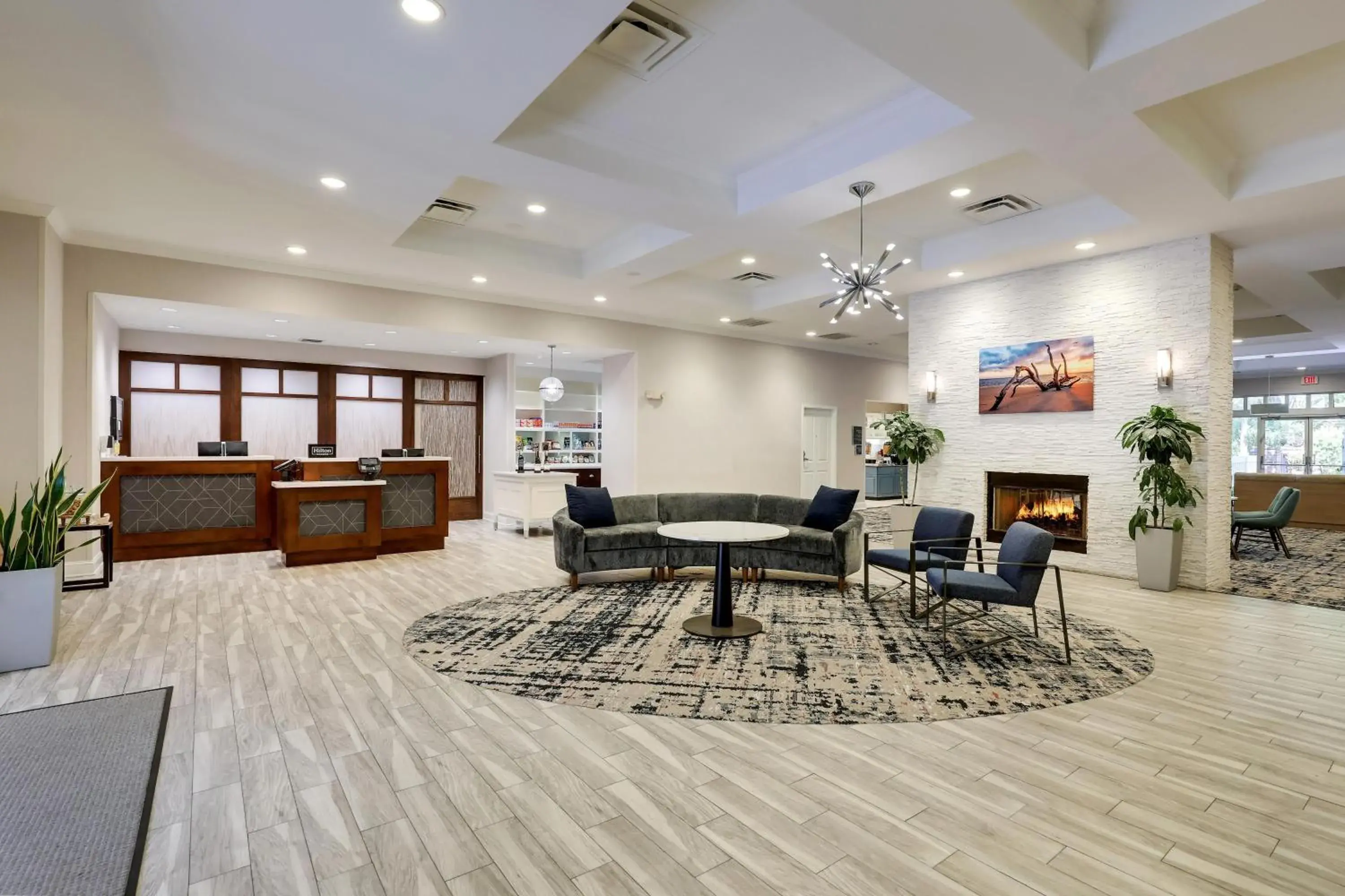 Lobby or reception in Homewood Suites by Hilton Charleston - Mount Pleasant Lobby or reception in Homewood Suites by Hilton Charleston - Mount Pleasant