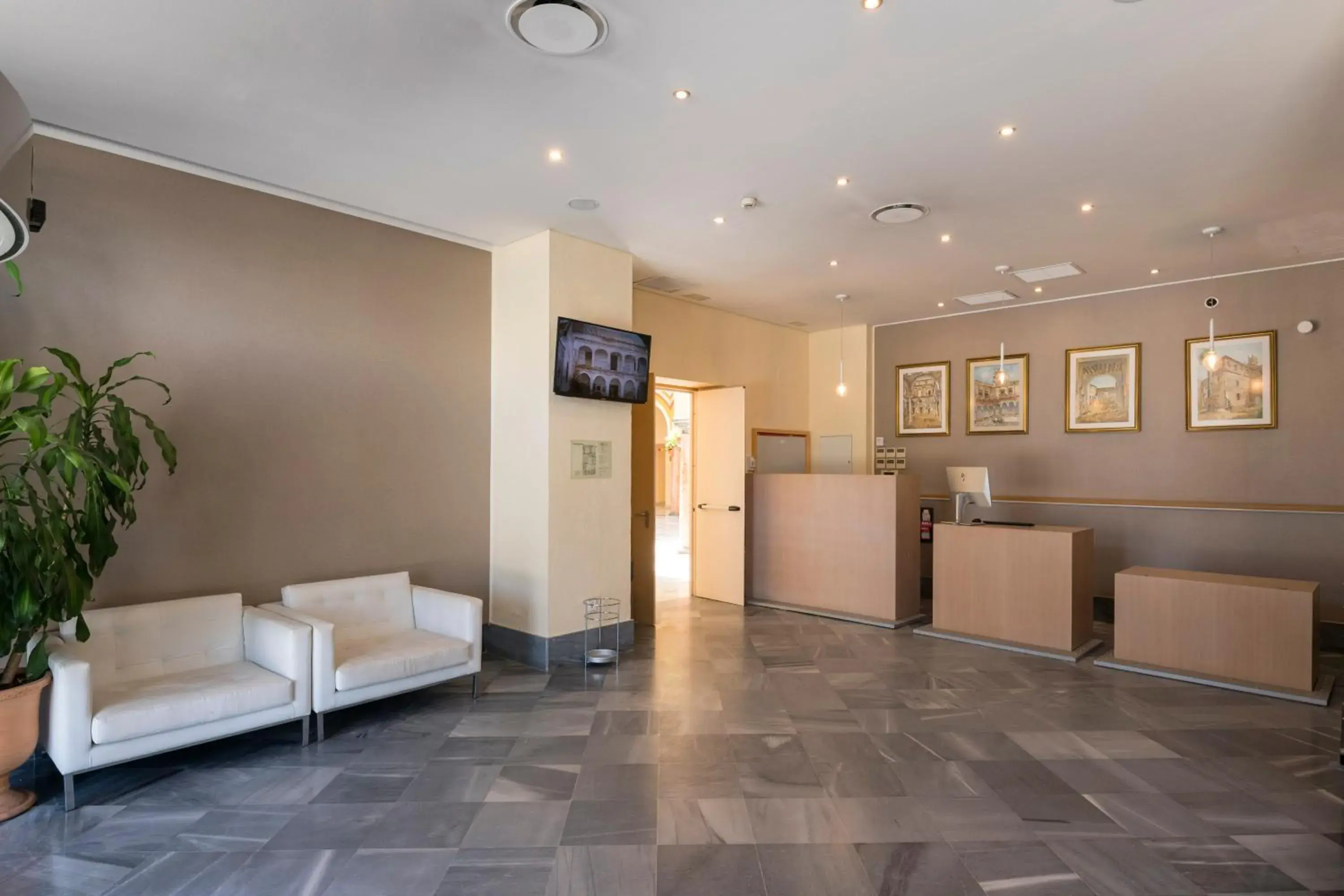 Lobby or reception in Hotel Palacio Marqués de Arizón Lobby or reception in Hotel Palacio Marqués de Arizón