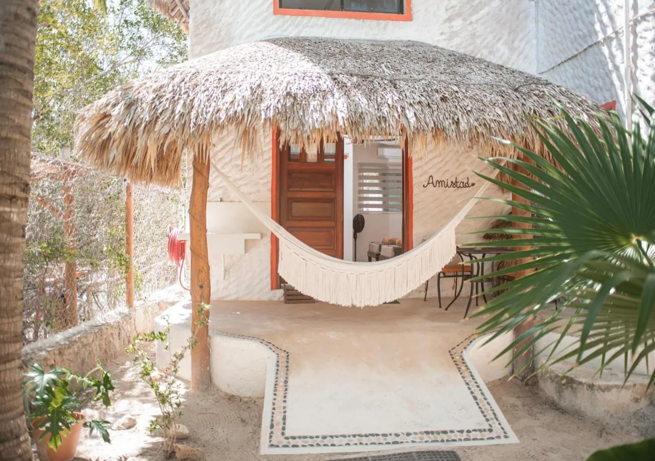 Facade/entrance in Villa Los Mangles Boutique Hotel